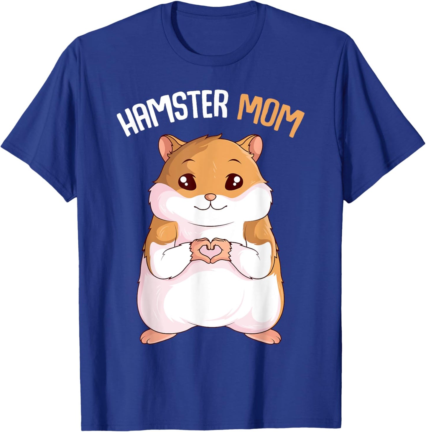 Cute Hamster & Pet Gifts Women's Hamster Mom Hammy Girls T-Shirt - T-Shirt | Royal