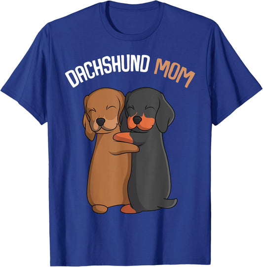 Dachshund Mom Weenie Mama Dog Lover Women T-Shirt - T-Shirt | Royal