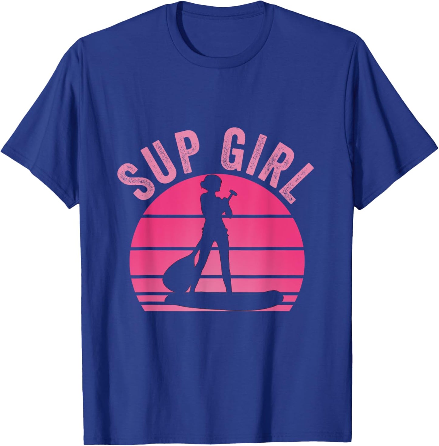 Stand Up Paddling Board SUP Supboard Girls T-Shirt - T-Shirt | Royal