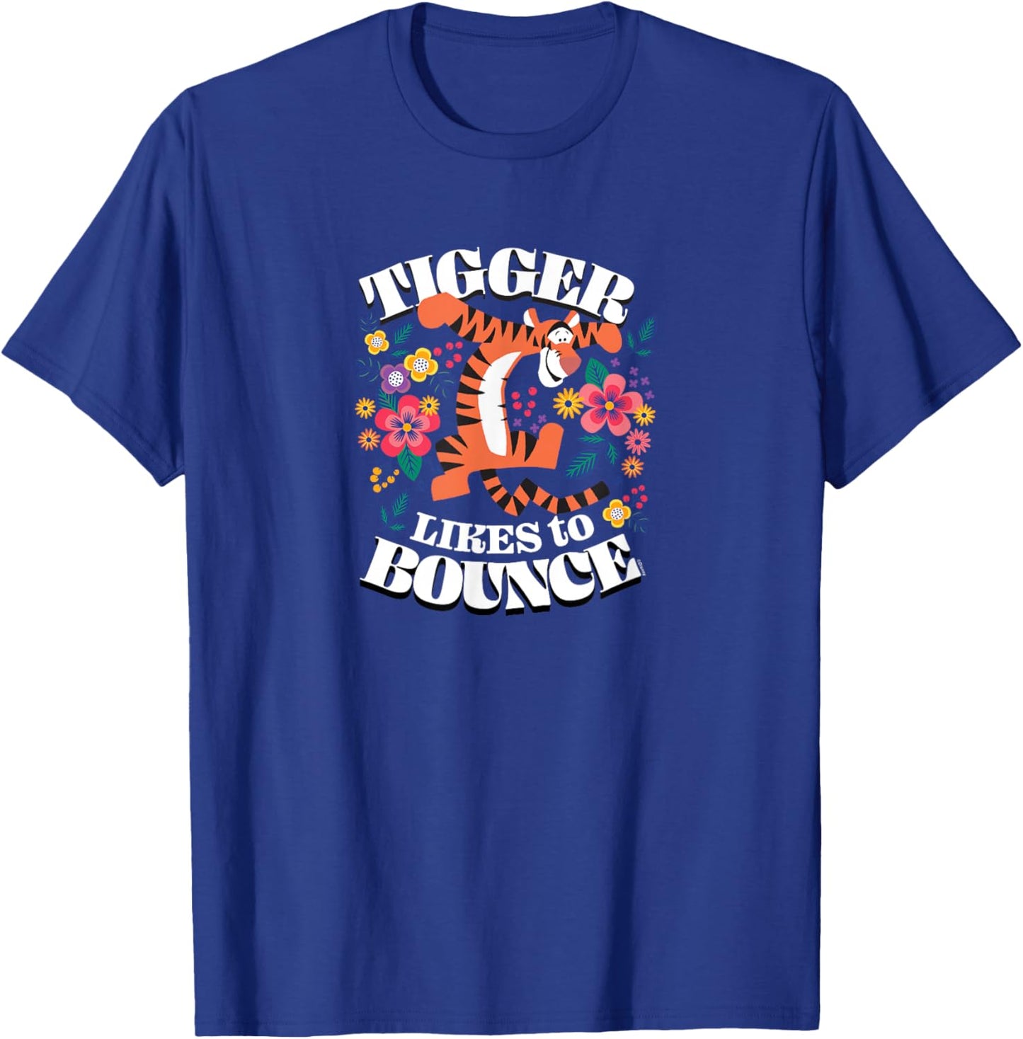 Winnie The Pooh - Tigger Likes to Bounce T-Shirt - T-Shirt | Royal