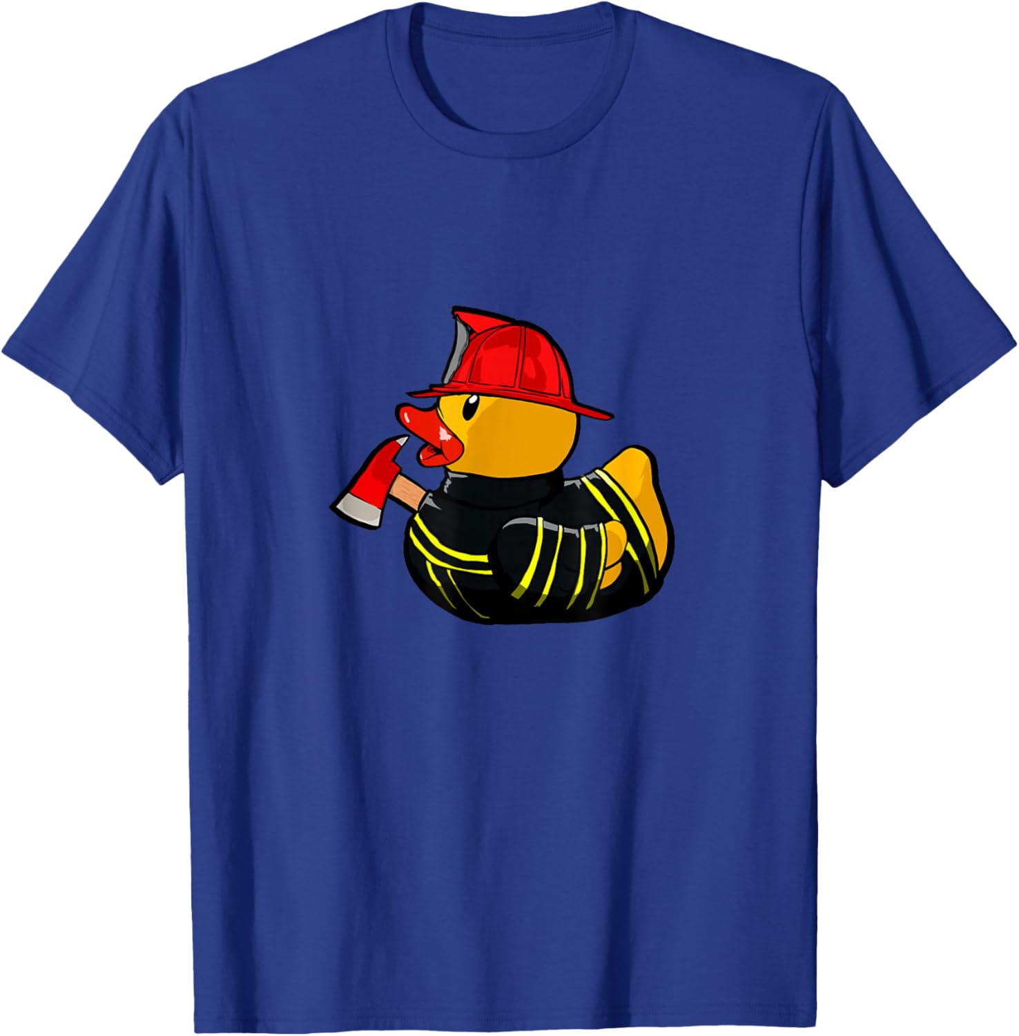 Fire Duck T-Shirt - T-Shirt | Royal