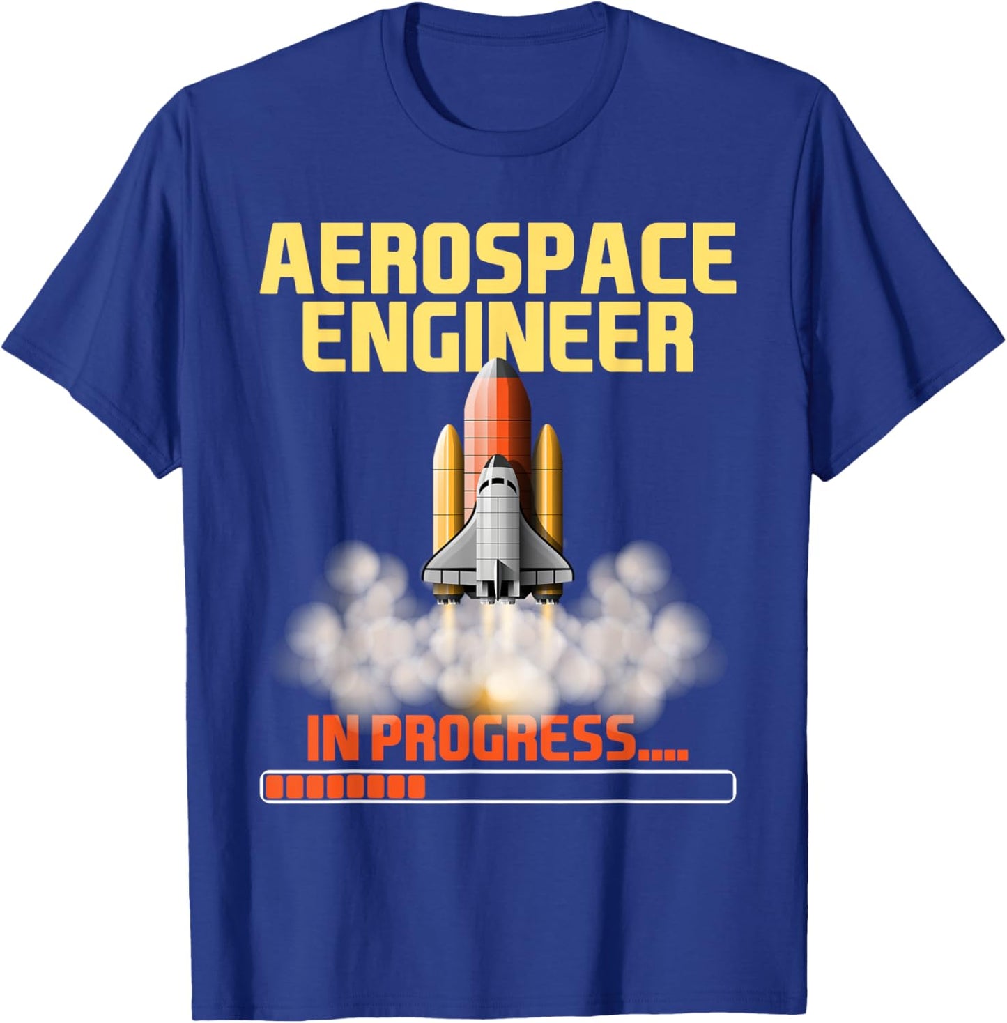 In Progress - Aerospace Engineer Aeronautical Engineering T-Shirt - T-Shirt | Royal