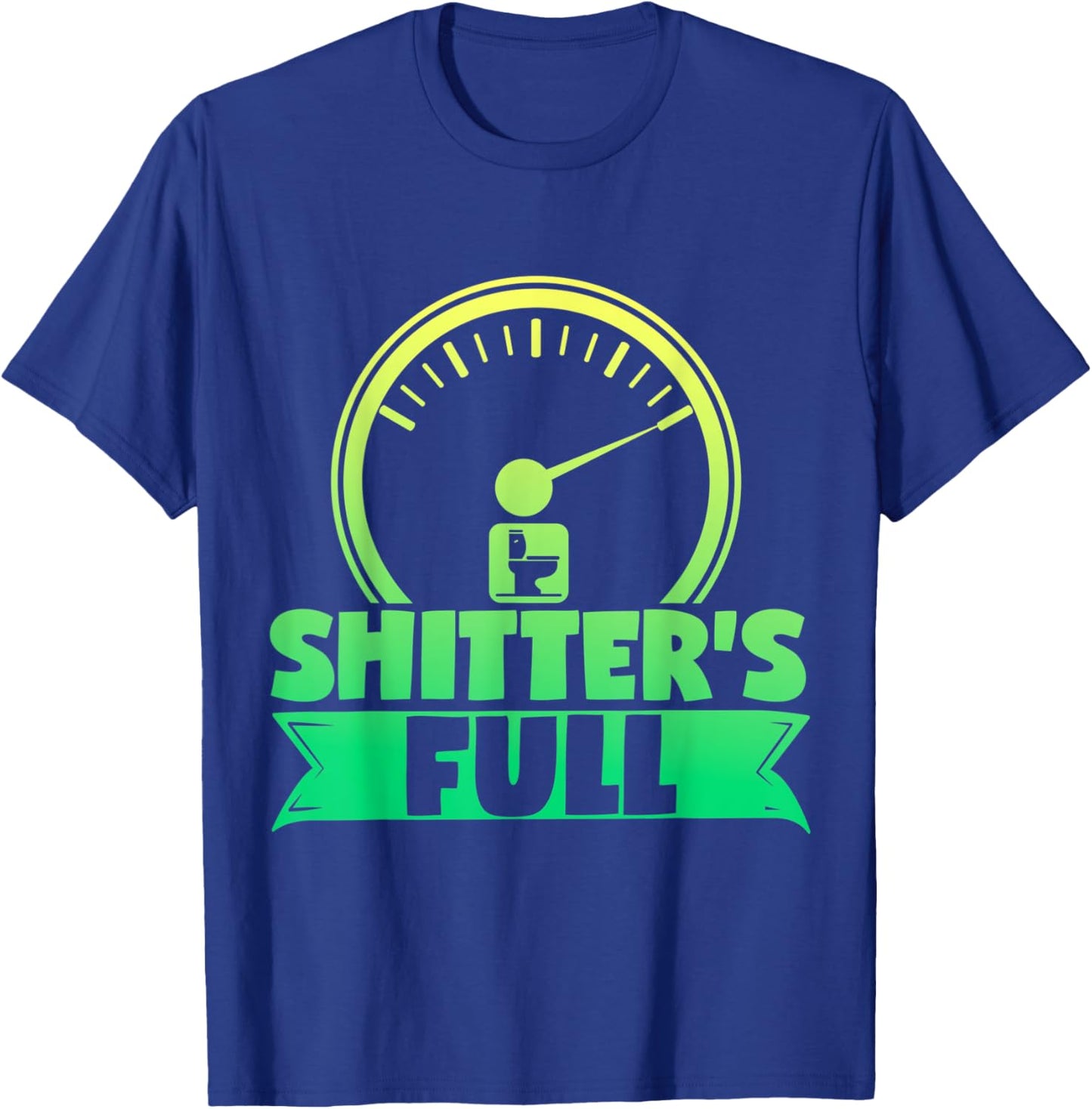 Motorhome RV Camping Camper ShitterS Full T-Shirt - T-Shirt | Royal