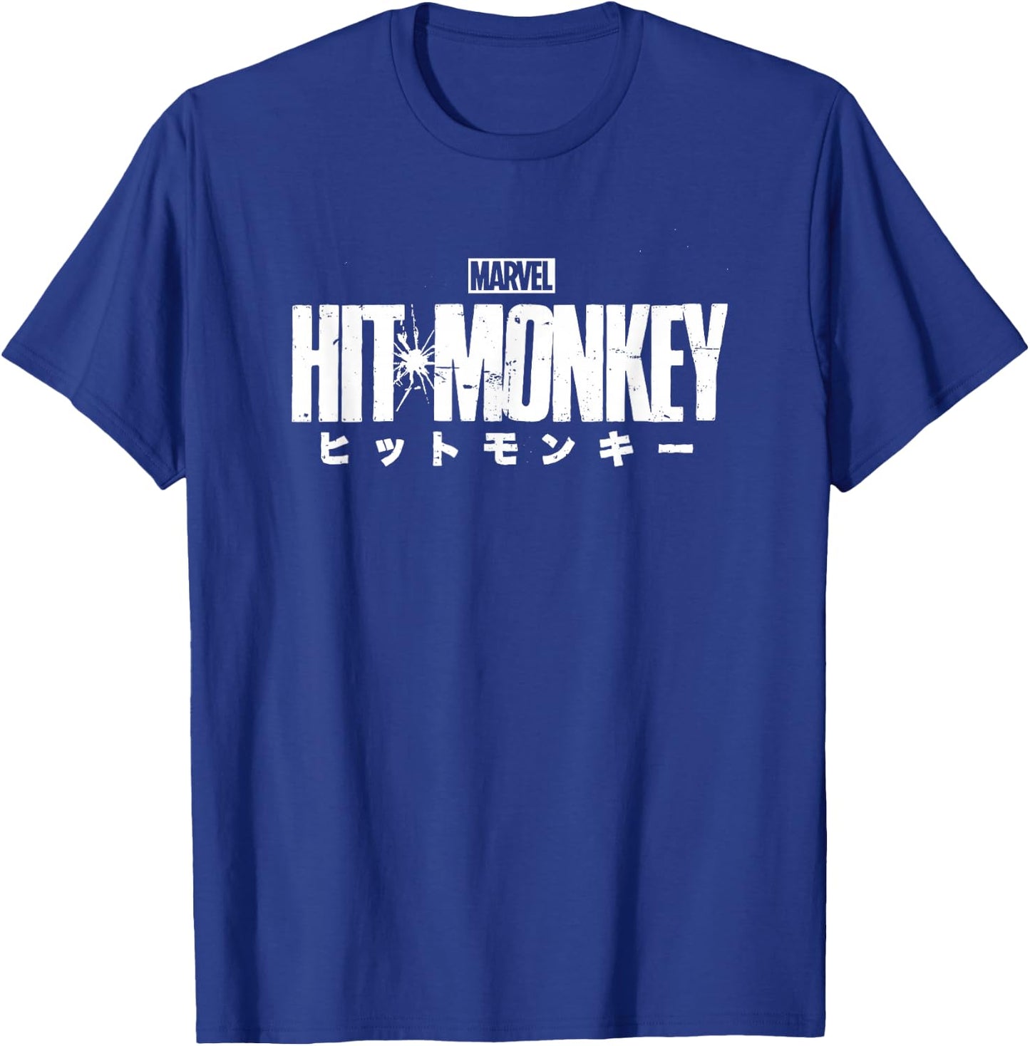 Marvel Hit Monkey Logo T-Shirt - T-Shirt | Royal