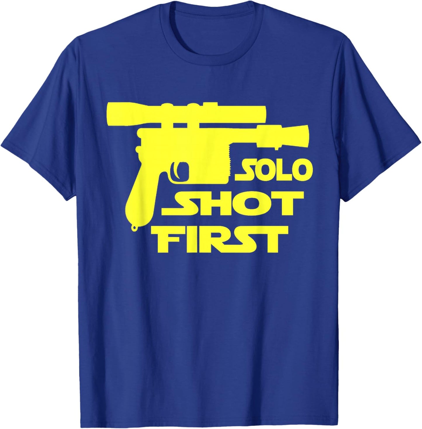 Solo Shot First T-Shirt - T-Shirt | Royal