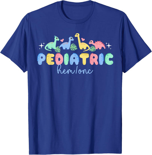 Pediatric Hem Onc Nurse Peds Hematologist Oncologist T-Shirt - T-Shirt | Royal