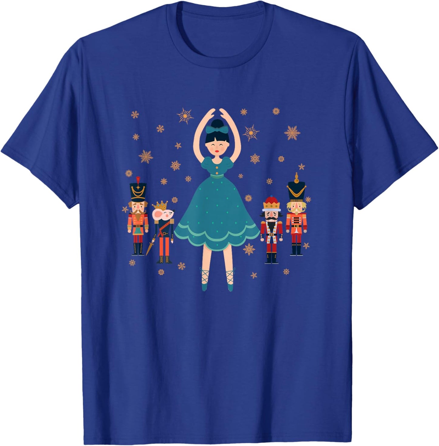 Christmas Ballet Clara Mouse King Princess Nutcracker T-Shirt - T-Shirt | Royal