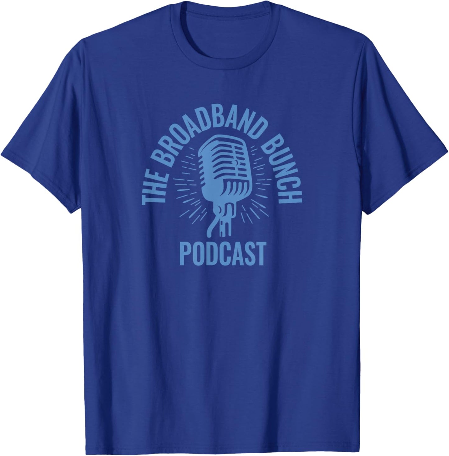 Broadband Bunch Mic T-Shirt - T-Shirt | Royal
