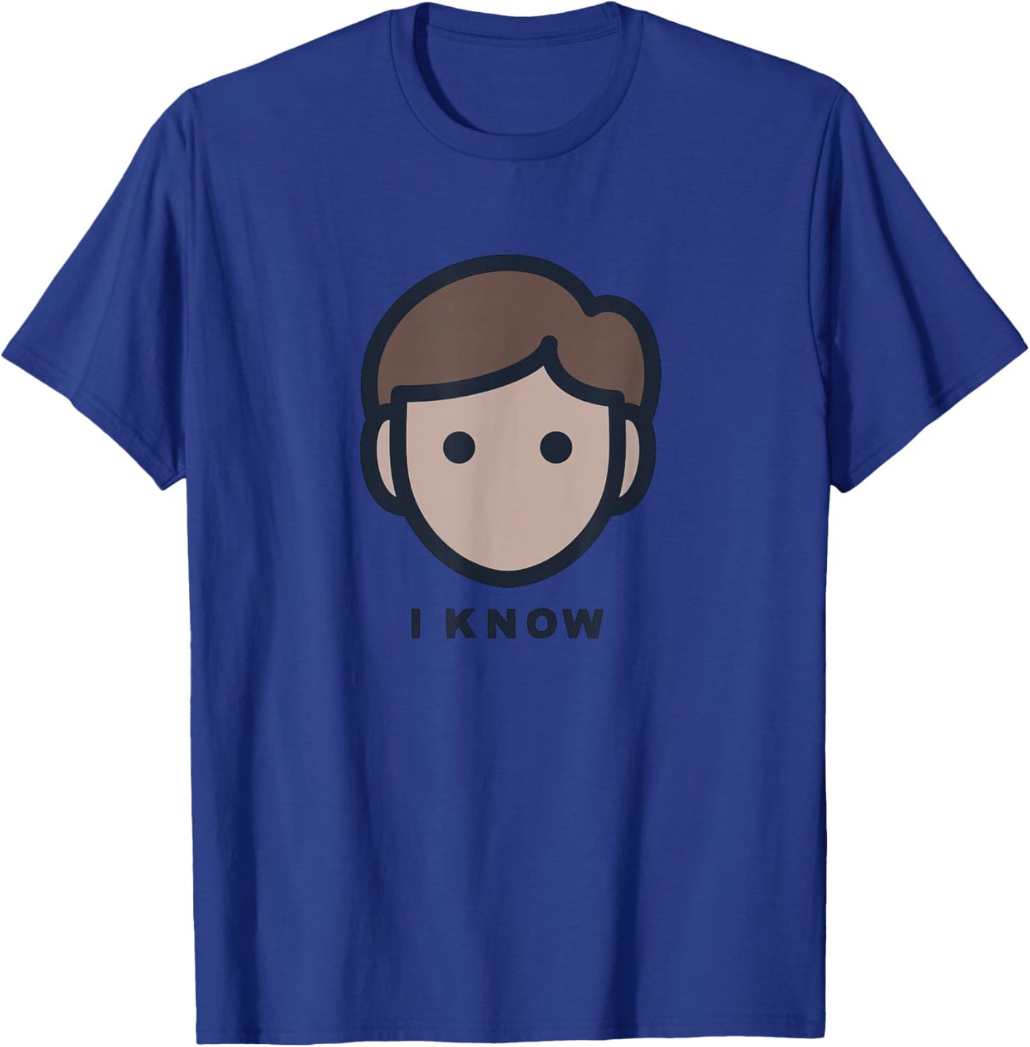 Star Wars Cartoon Han Solo I Know T-Shirt - T-Shirt | Royal