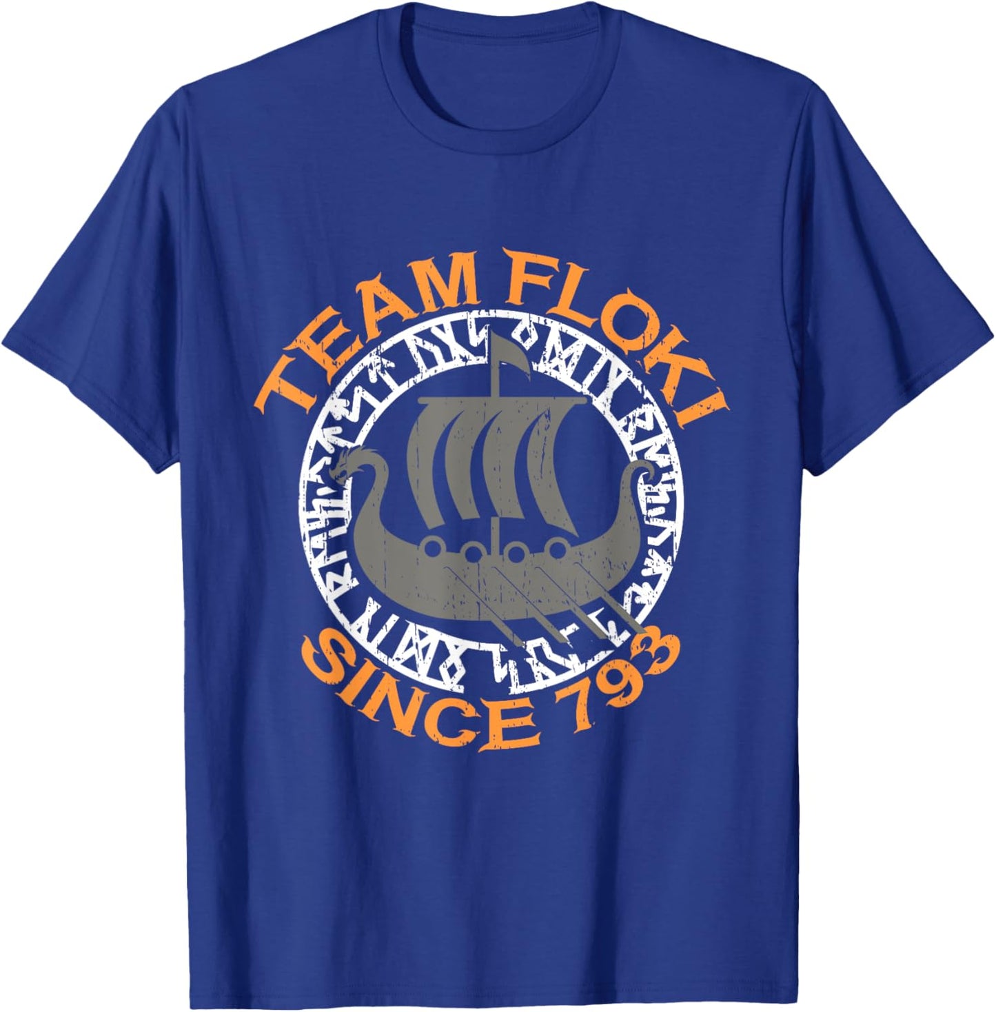 Team Floki Viking Vikings T-Shirt - T-Shirt | Royal