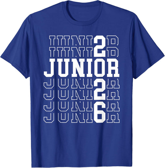 Proud Junior 2026 Graduation Class Of 2026 Junior T-Shirt - T-Shirt | Royal