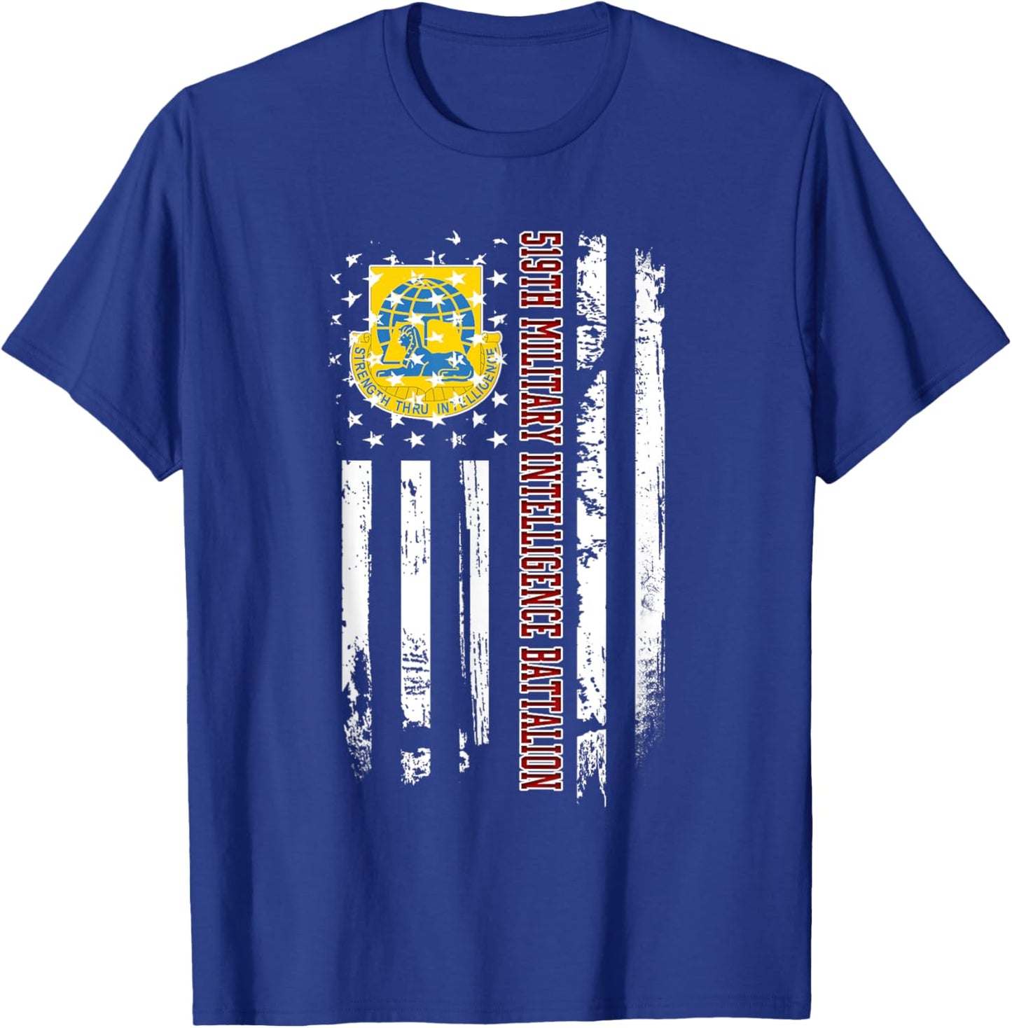 519th Military Intelligence Battalion Veteran Day Christmas T-Shirt - T-Shirt | Royal