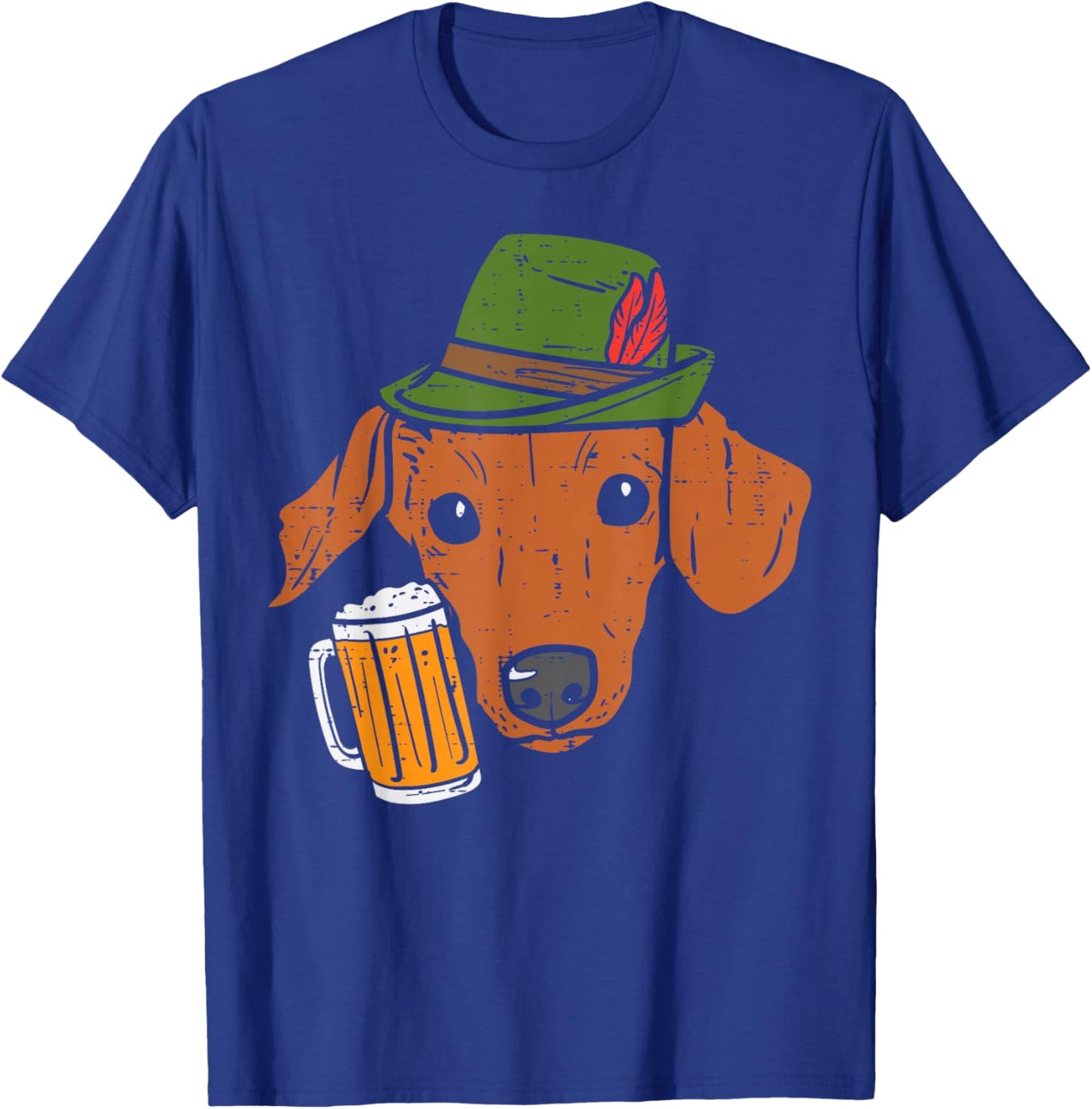 German Dachshund Oktoberfest Bavarian Weiner Sausage Dog T-Shirt - T-Shirt | Royal
