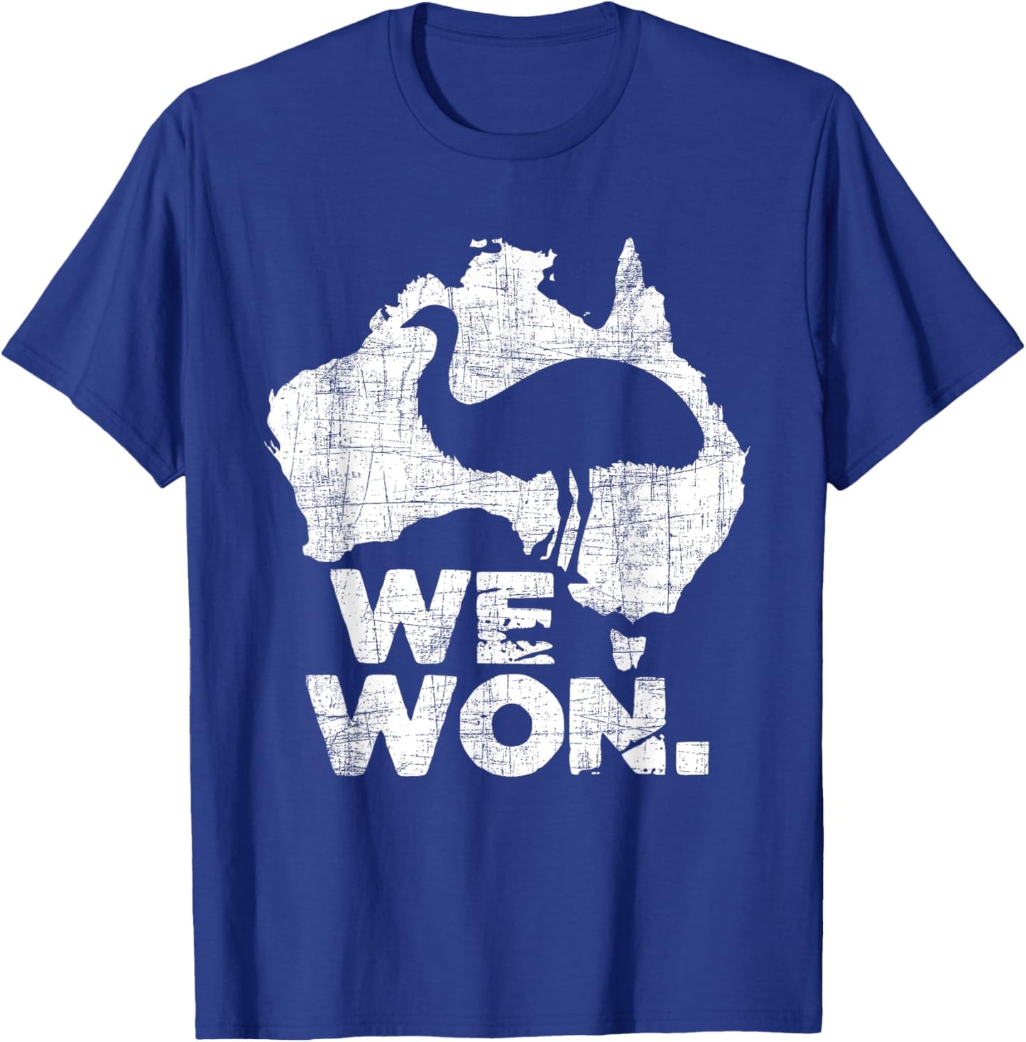 We Won - Great Emu War Australian History Emu Lover T-Shirt - T-Shirt | Royal