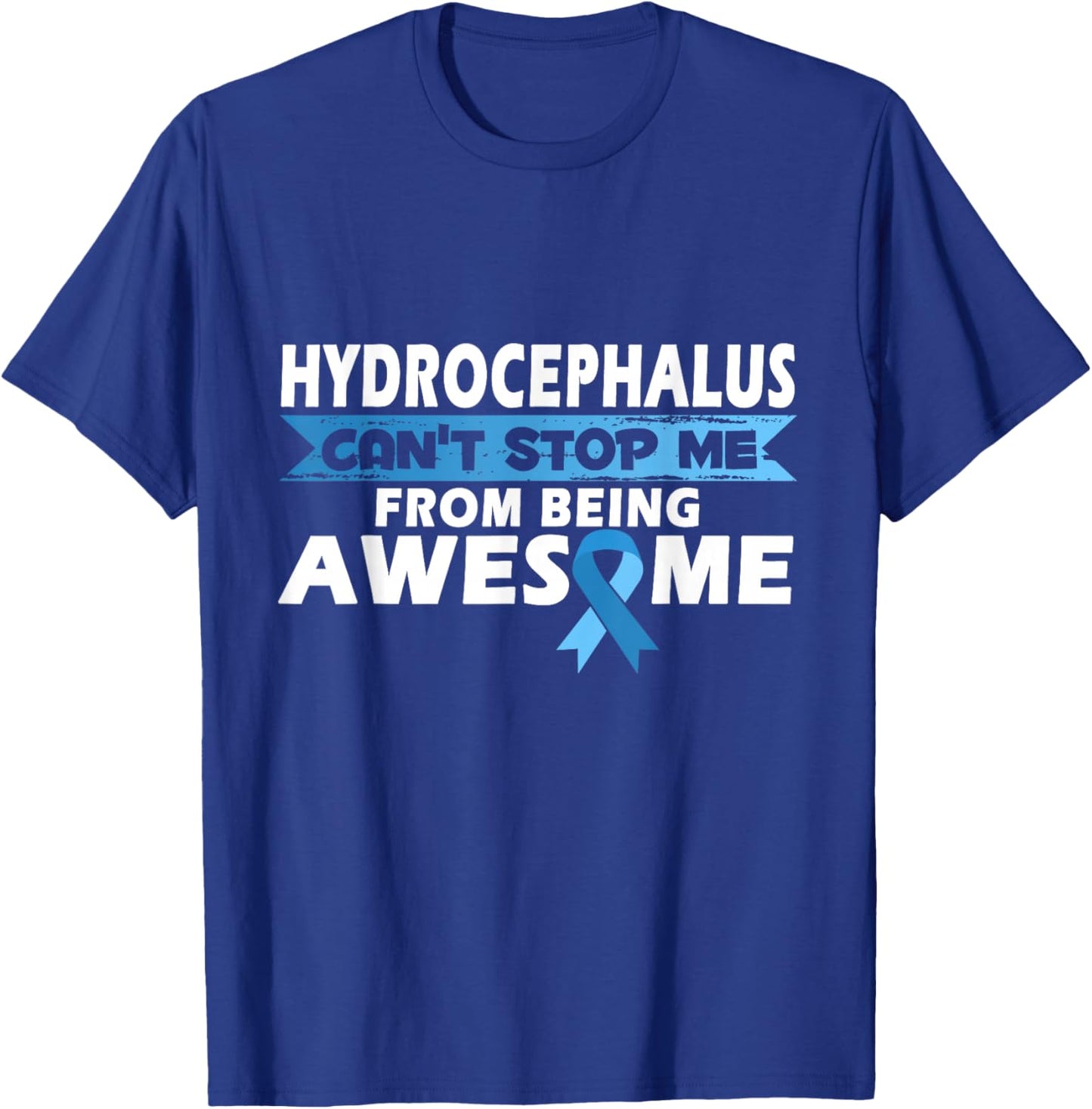 Hydrocephalus Awareness T-Shirt - T-Shirt | Royal