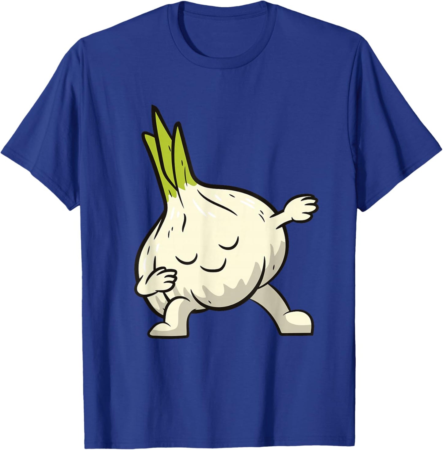 Garlic Dabbing Garlic Vegetable Love Garlic T-Shirt - T-Shirt | Royal