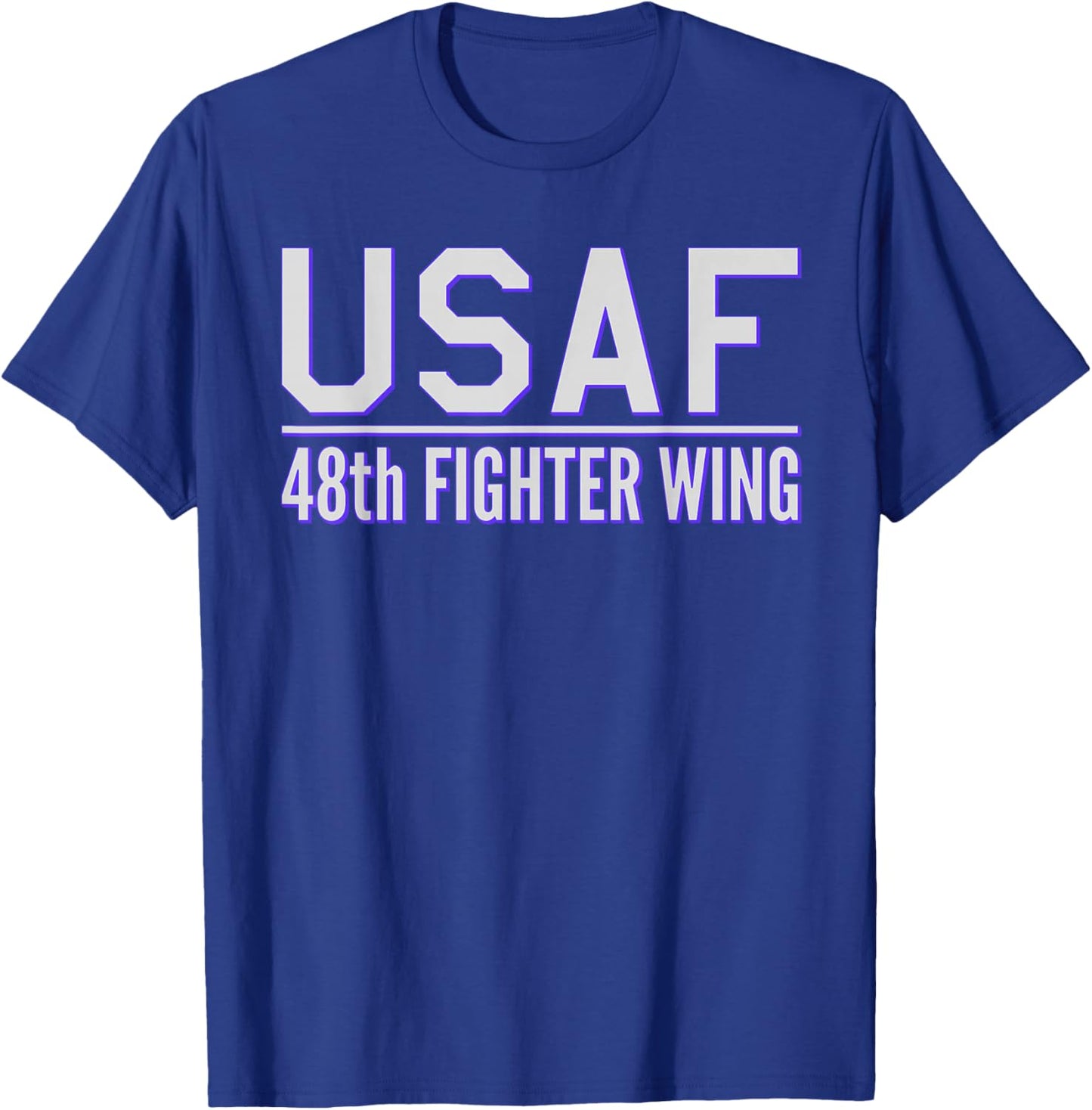 48th Fighter Wing Usaf Raf Lakenheath Air Force T-Shirt - T-Shirt | Royal