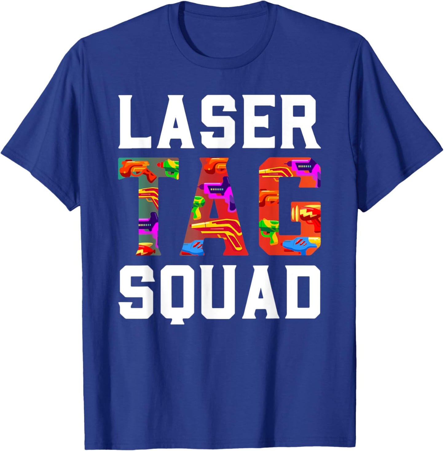 Laser Tag Squad T-Shirt - T-Shirt | Royal