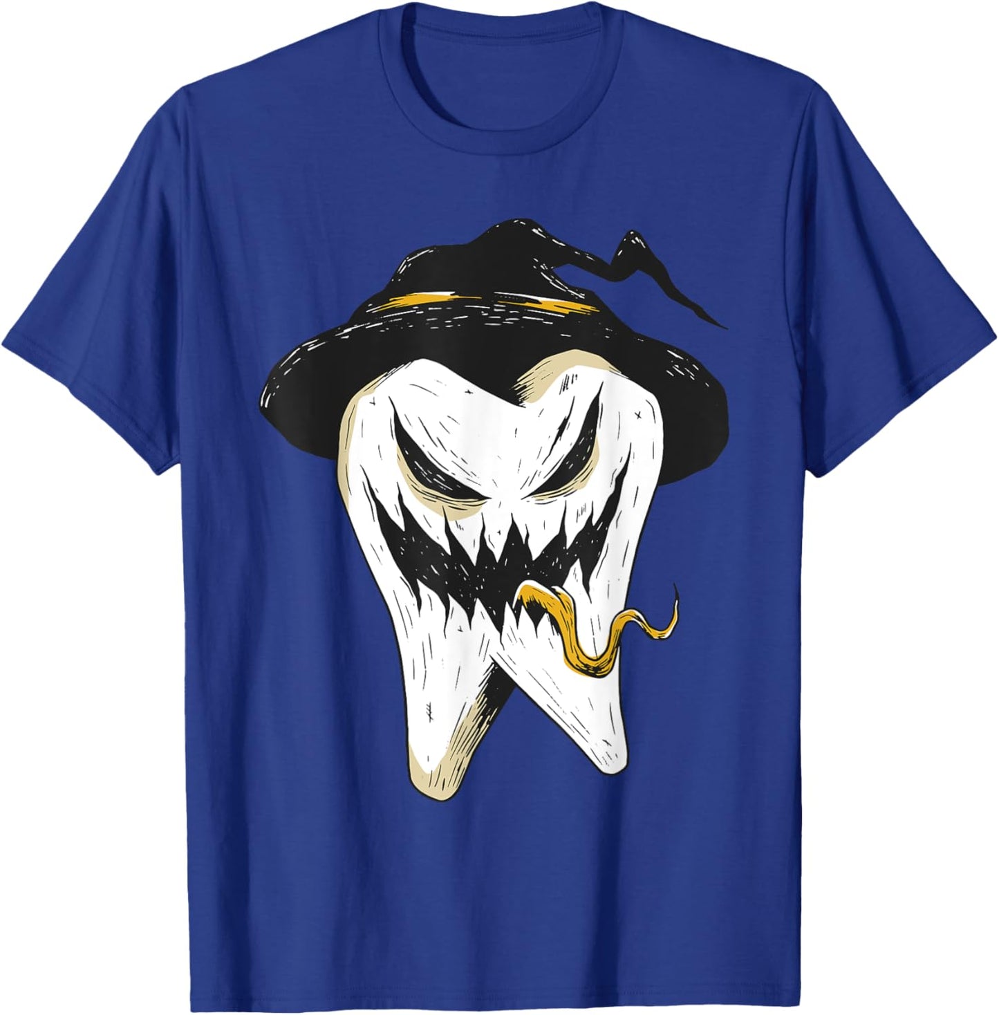 Halloween I Tooth Fairy Monster Tooth Horror Scary Evil T-Shirt - T-Shirt | Royal