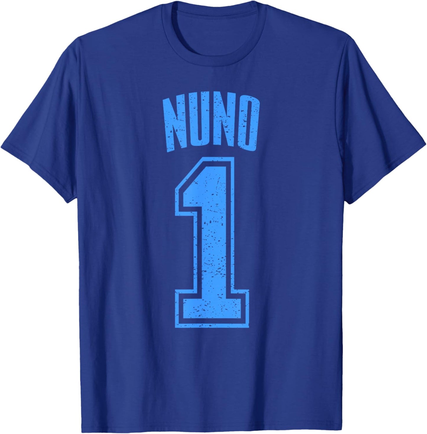 Nuno Supporter Number 1 Biggest Fan T-Shirt - T-Shirt | Royal