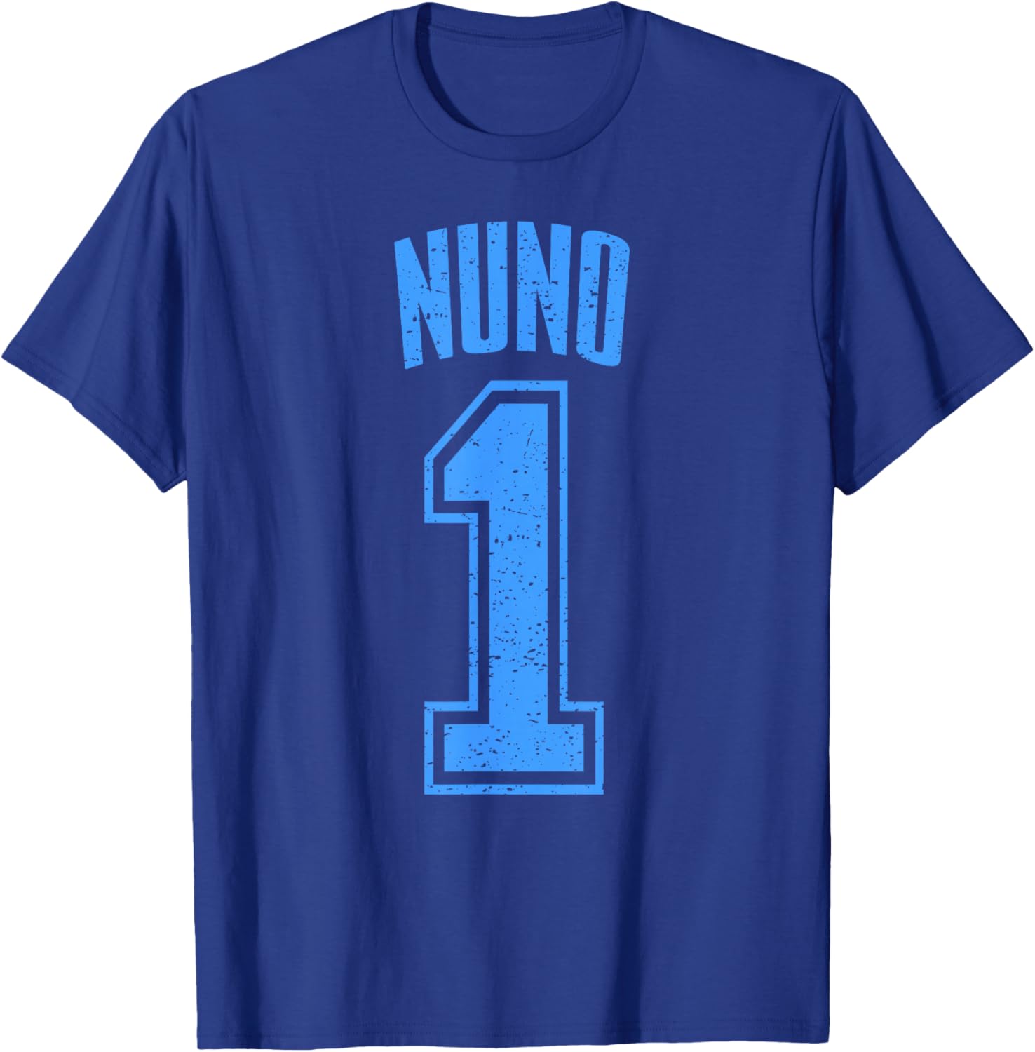 Nuno Supporter Number 1 Biggest Fan T-Shirt - T-Shirt | Royal