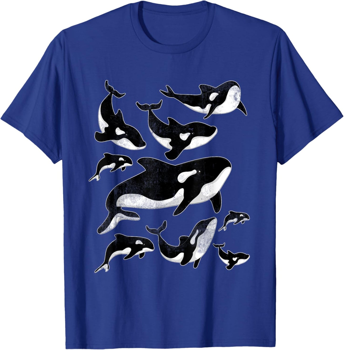 Killer Whale Ocean Animal Aquarist Gift Aquarium Orca T-Shirt - T-Shirt | Royal