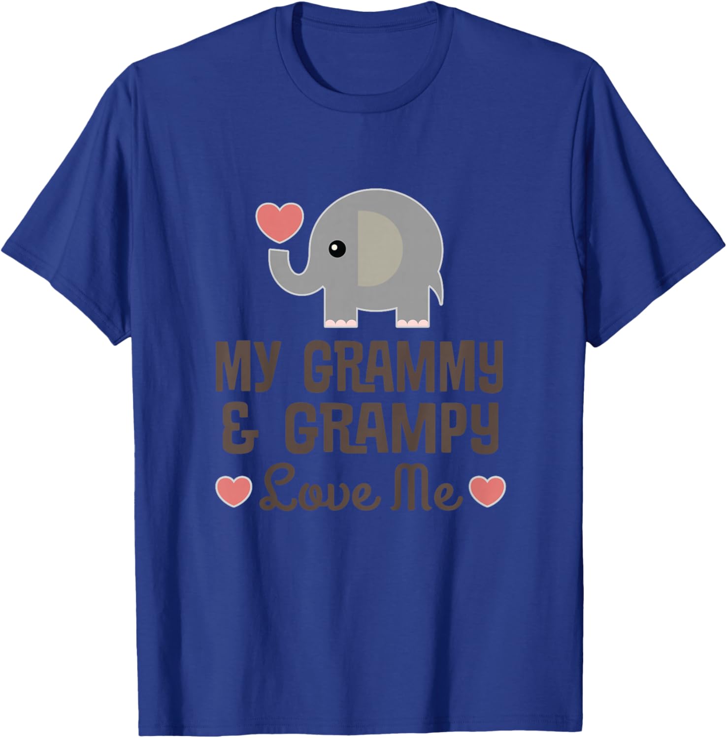 Kids Grammy and Grampy Love Me T-Shirt - T-Shirt | Royal