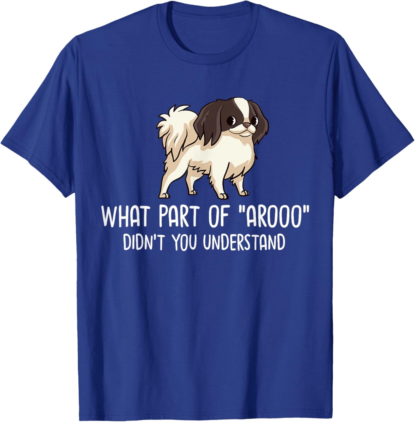 Japanese Chin Dog Puppies Owner Lover Men Women Kids T-Shirt - T-Shirt | Royal