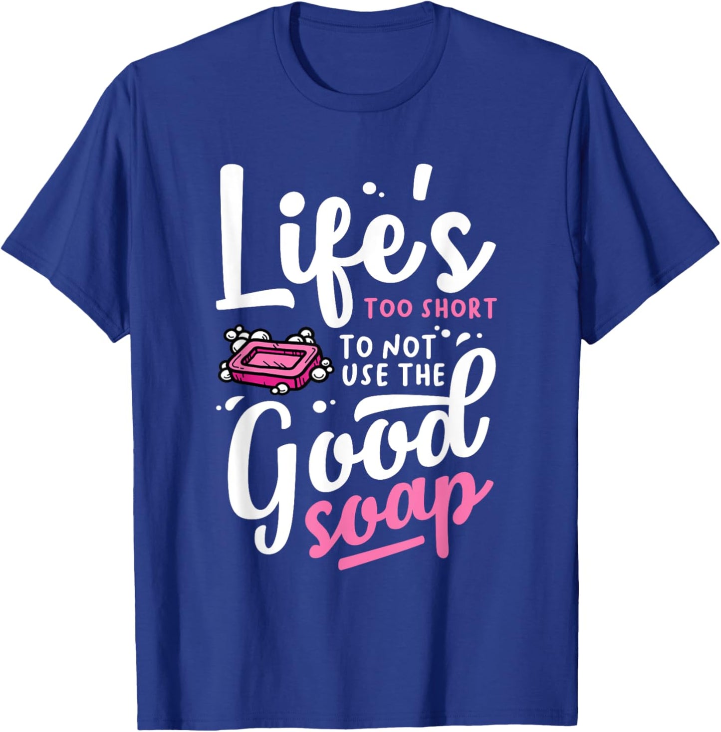Funny Soap Maker Handmade Soap Making Soapmaking T-Shirt - T-Shirt | Royal