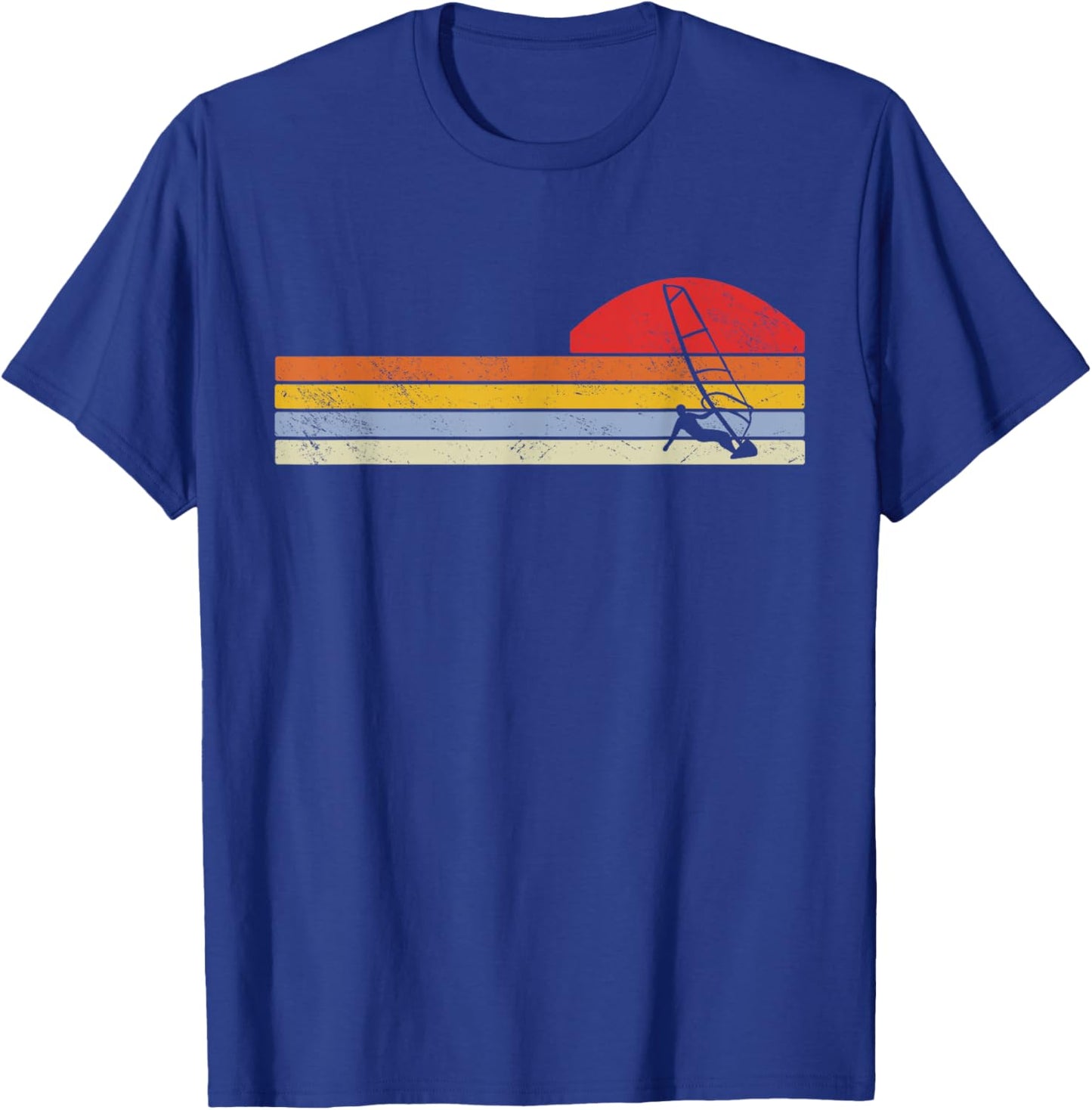 Windsurfers Windsurfing Vintage T-Shirt - T-Shirt | Royal