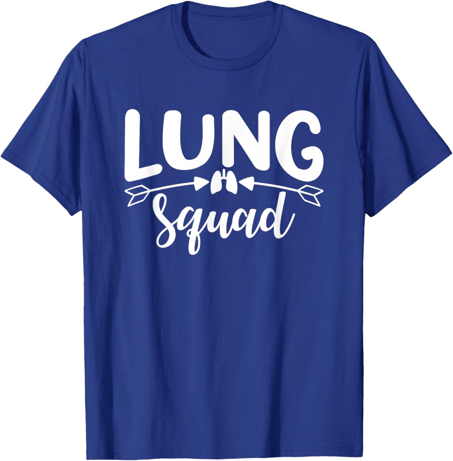 Lung Squad - Pulmonologist RT RRT Doctor Respiratory Therapy T-Shirt - T-Shirt | Royal
