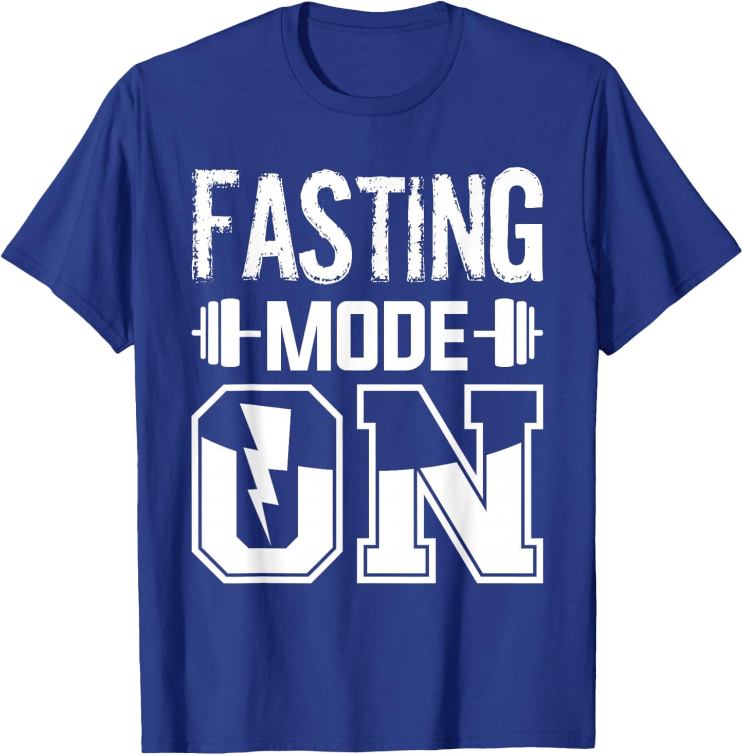Fasting Mode On Weight Loss Workout Diet T-Shirt - T-Shirt | Royal