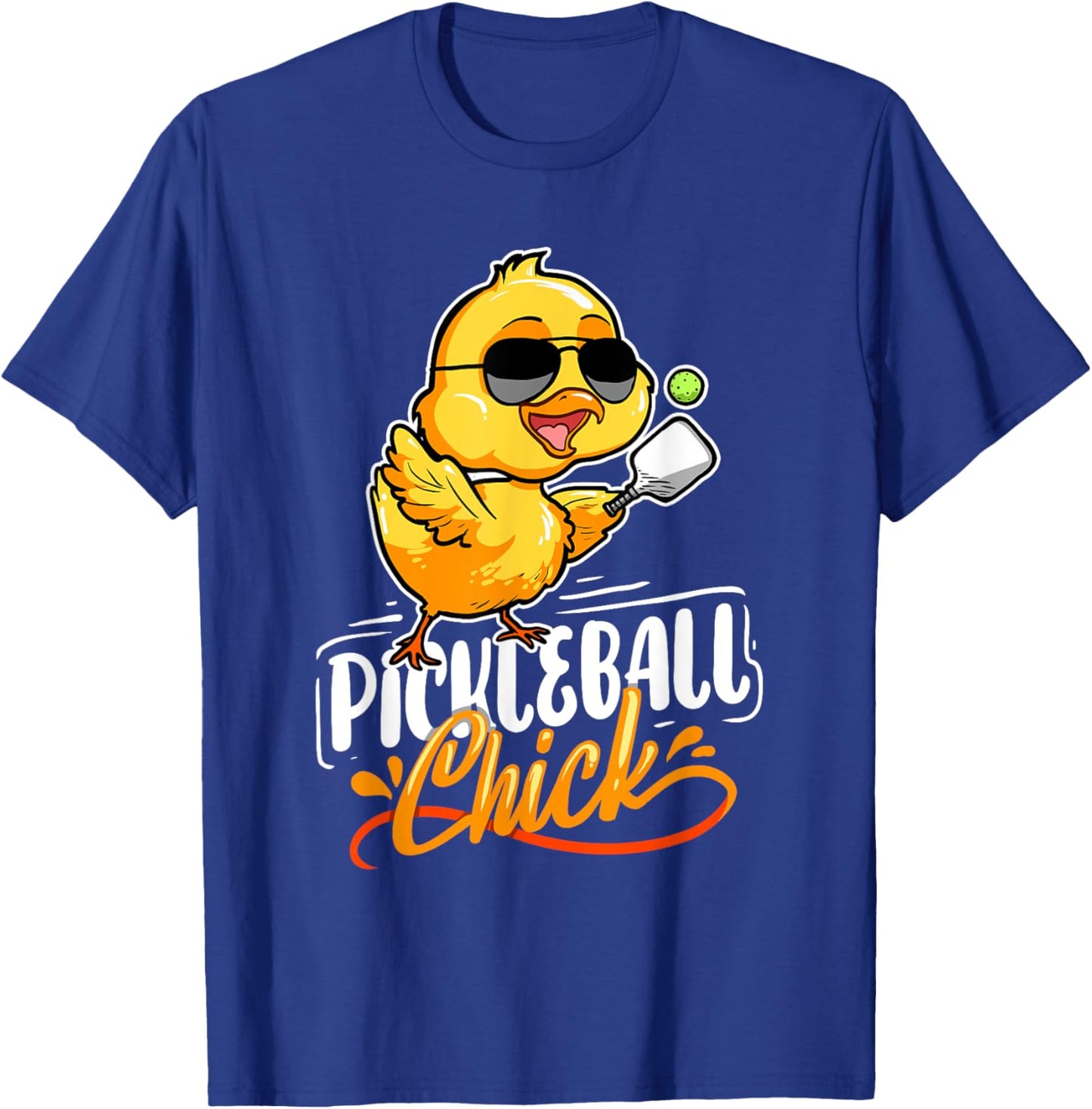 Pickleball Chick Pickleball Player Pickleball T-Shirt - T-Shirt | Royal