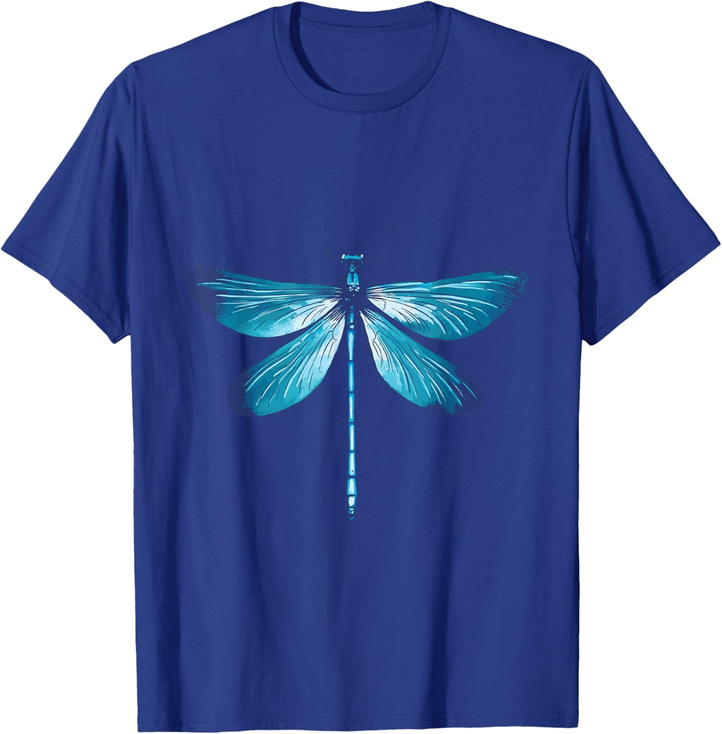 Dragonfly in blue Animal Lover Insects Wildlife Animals T-Shirt - T-Shirt | Royal