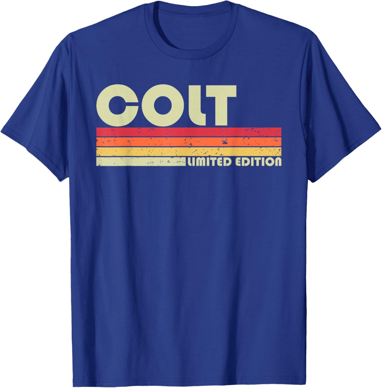 COLT Gift Name Personalized Funny Retro Vintage Birthday T-Shirt - T-Shirt | Royal