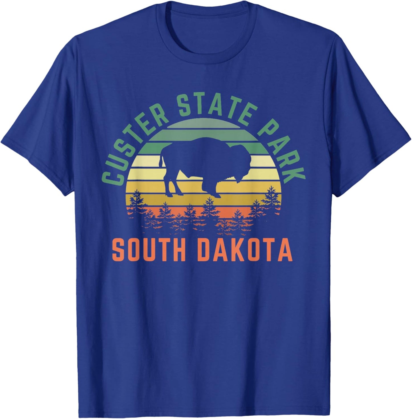 Custer State Park T-Shirt - T-Shirt | Royal