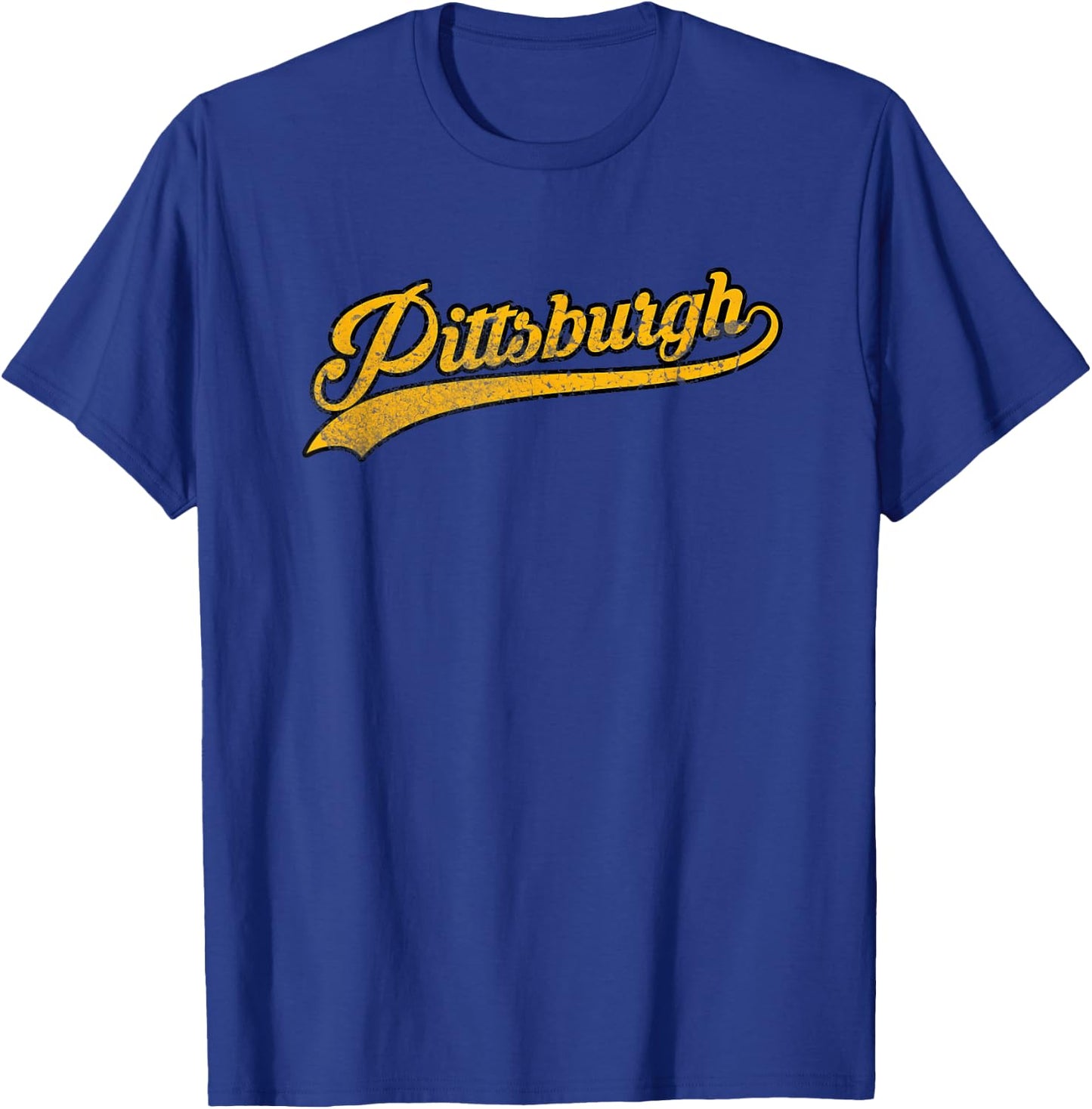 Pittsburgh vintage city T-Shirt - T-Shirt | Royal