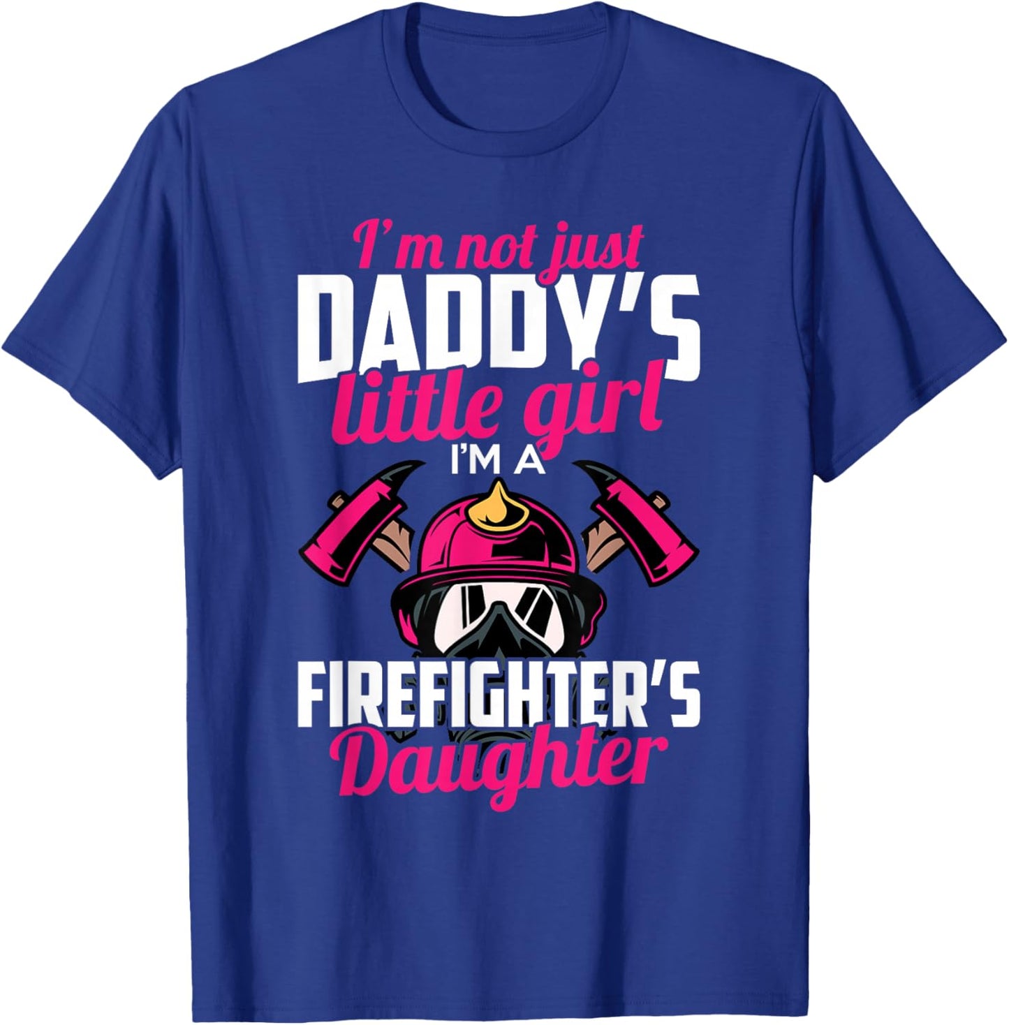 Firefighter Daughter Design for Kids Firefighter Toddler T-Shirt - T-Shirt | Royal