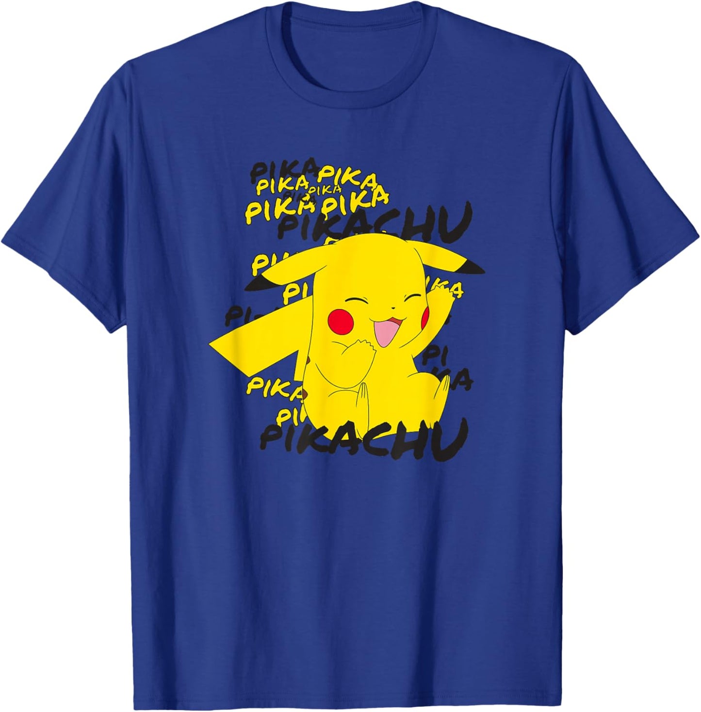 Pokémon Pikachu Cracks A Joke Laughing Small T-Shirt - T-Shirt | Royal