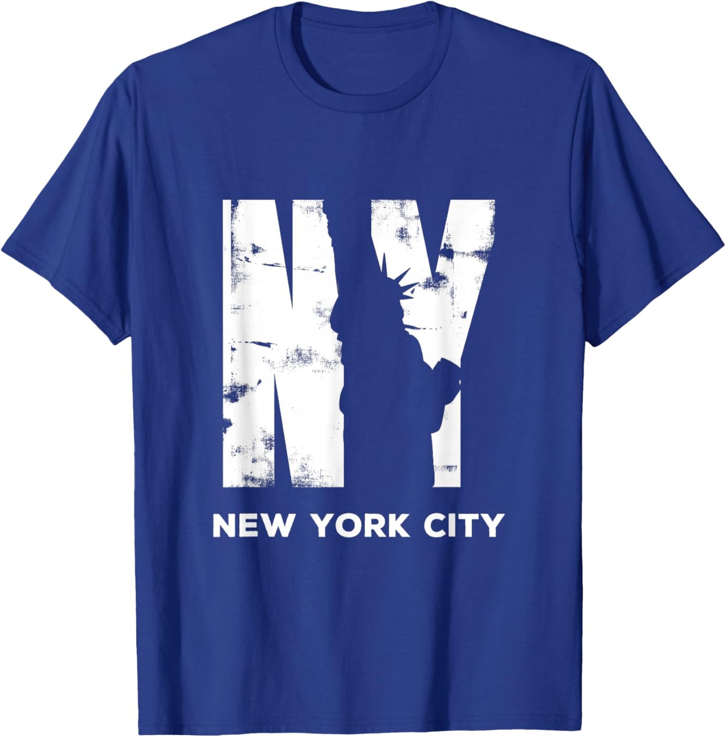 Vintage New York City NYC Statue of Liberty T-Shirt - T-Shirt | Royal