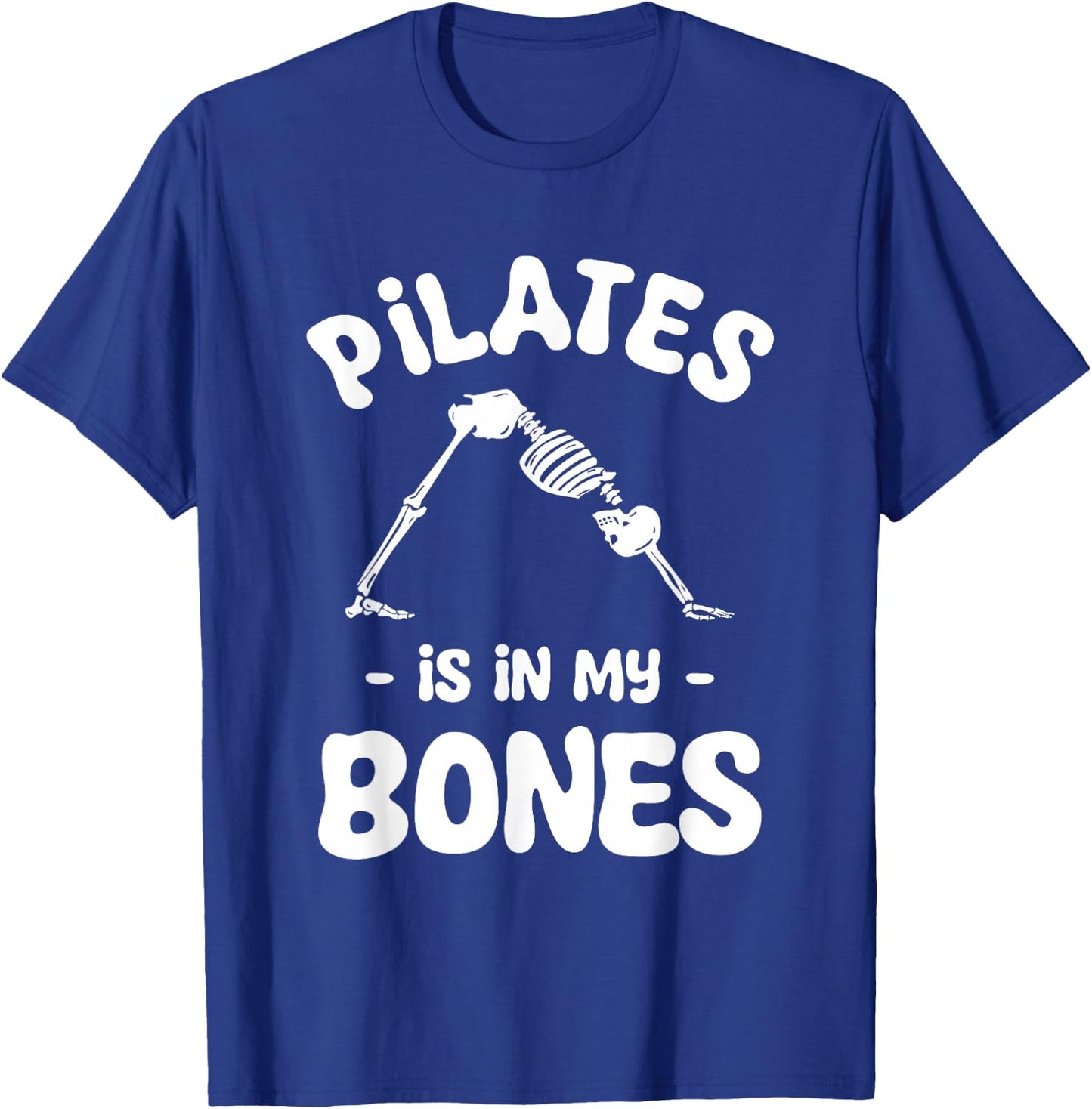 Pilates Is In My Bones Meditation Halloween T-Shirt - T-Shirt | Royal