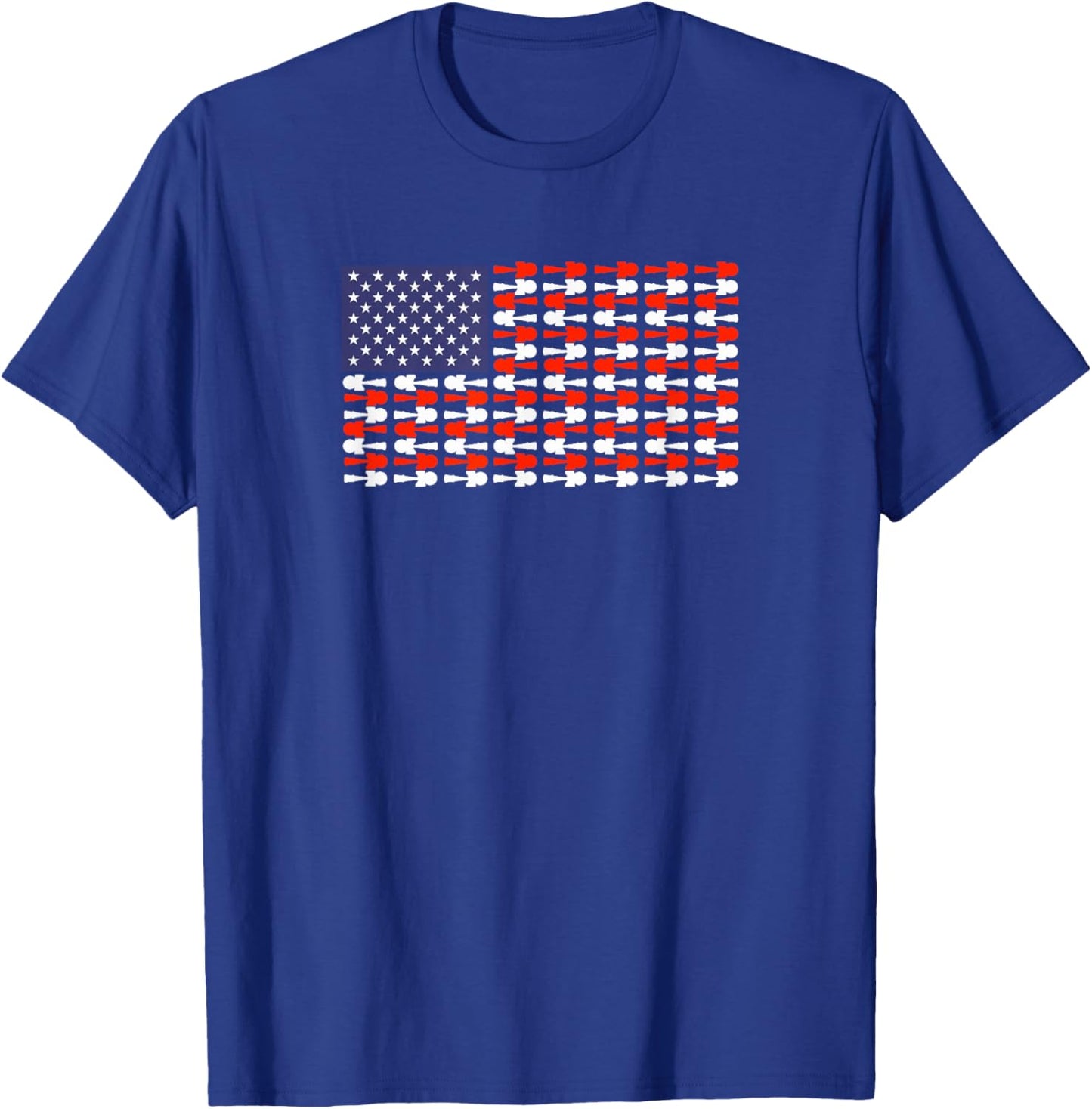 Kendama USA American Flag, Spirit Of Kendama T-Shirt - T-Shirt | Royal