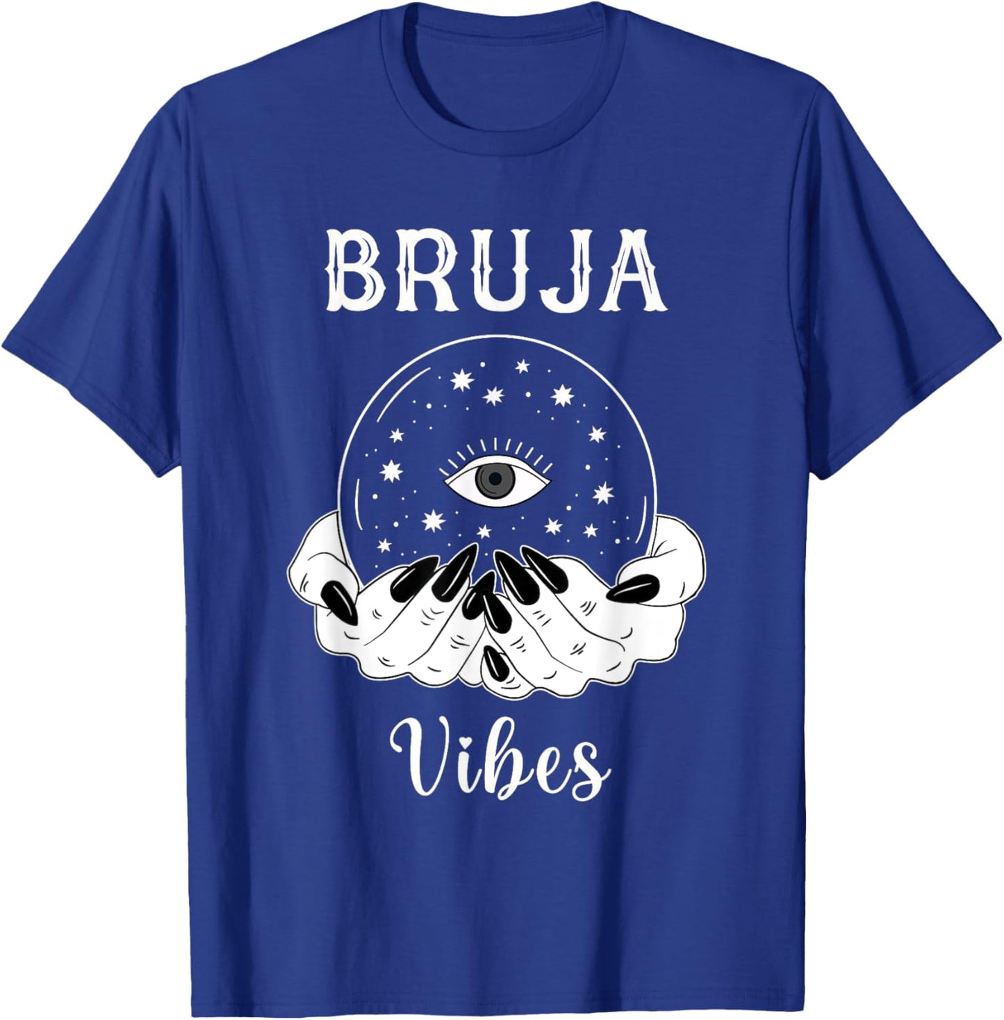 Bruja Vibes Mexican Dia de Muertos Halloween Bruja T-Shirt - T-Shirt | Royal