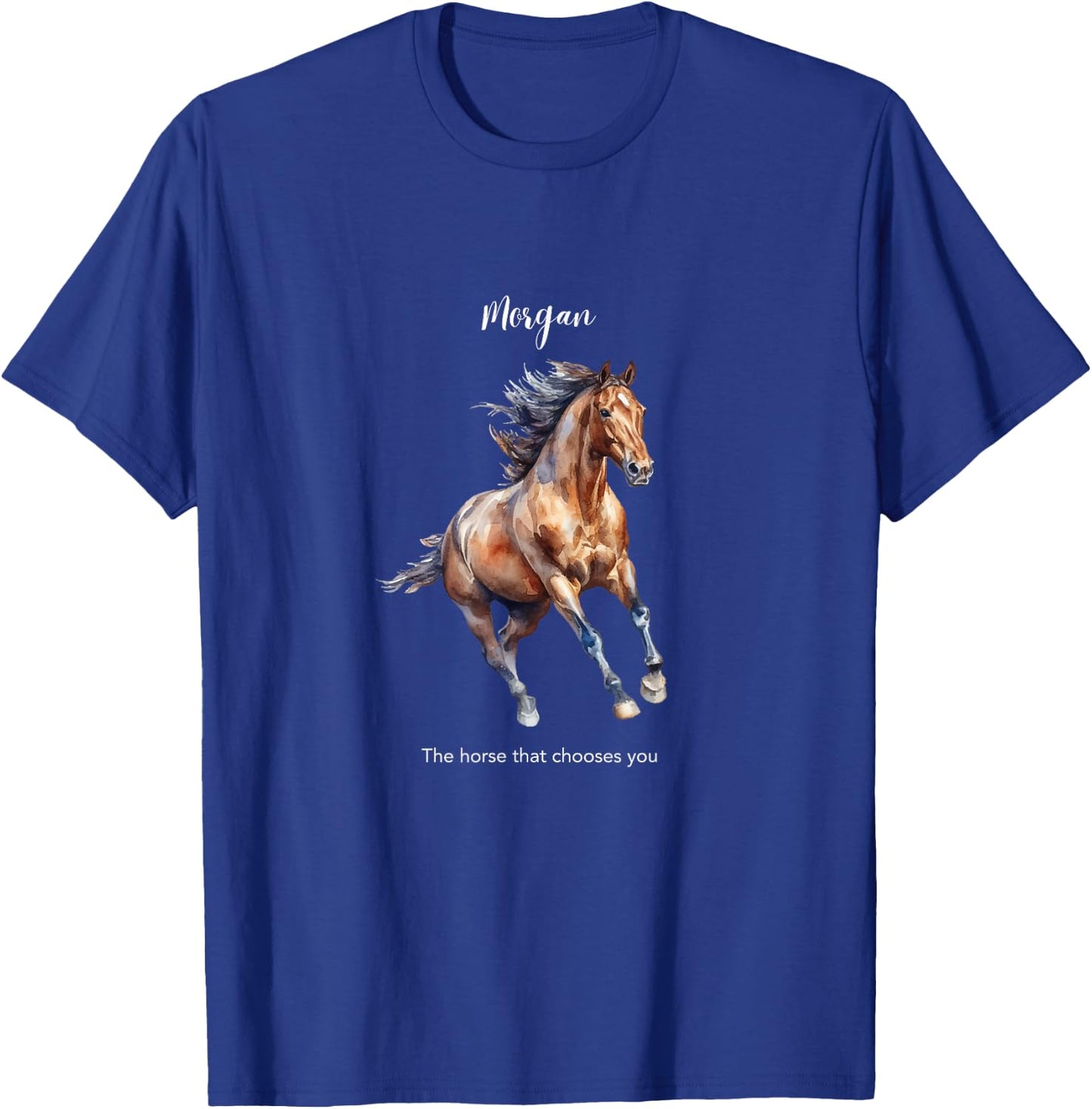 Morgan Horse T-Shirt - T-Shirt | Royal