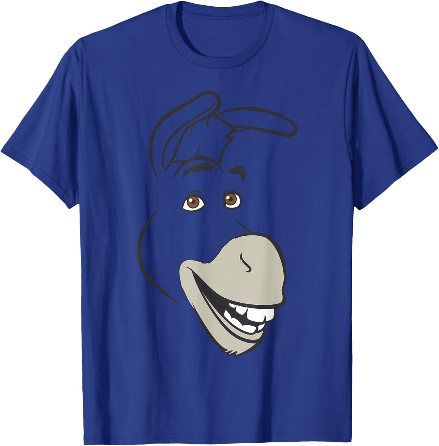 Shrek Big Face Donkey T-Shirt - T-Shirt | Royal