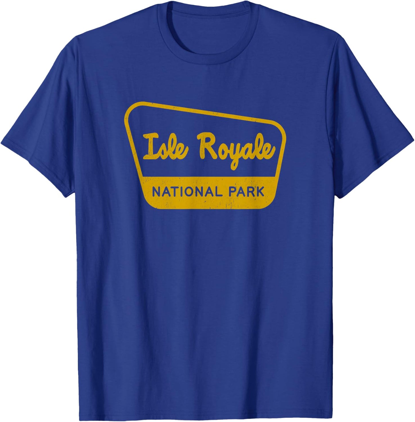 Isle Royale National Park Vintage Inspired Sign Graphic T-Shirt - T-Shirt | Royal