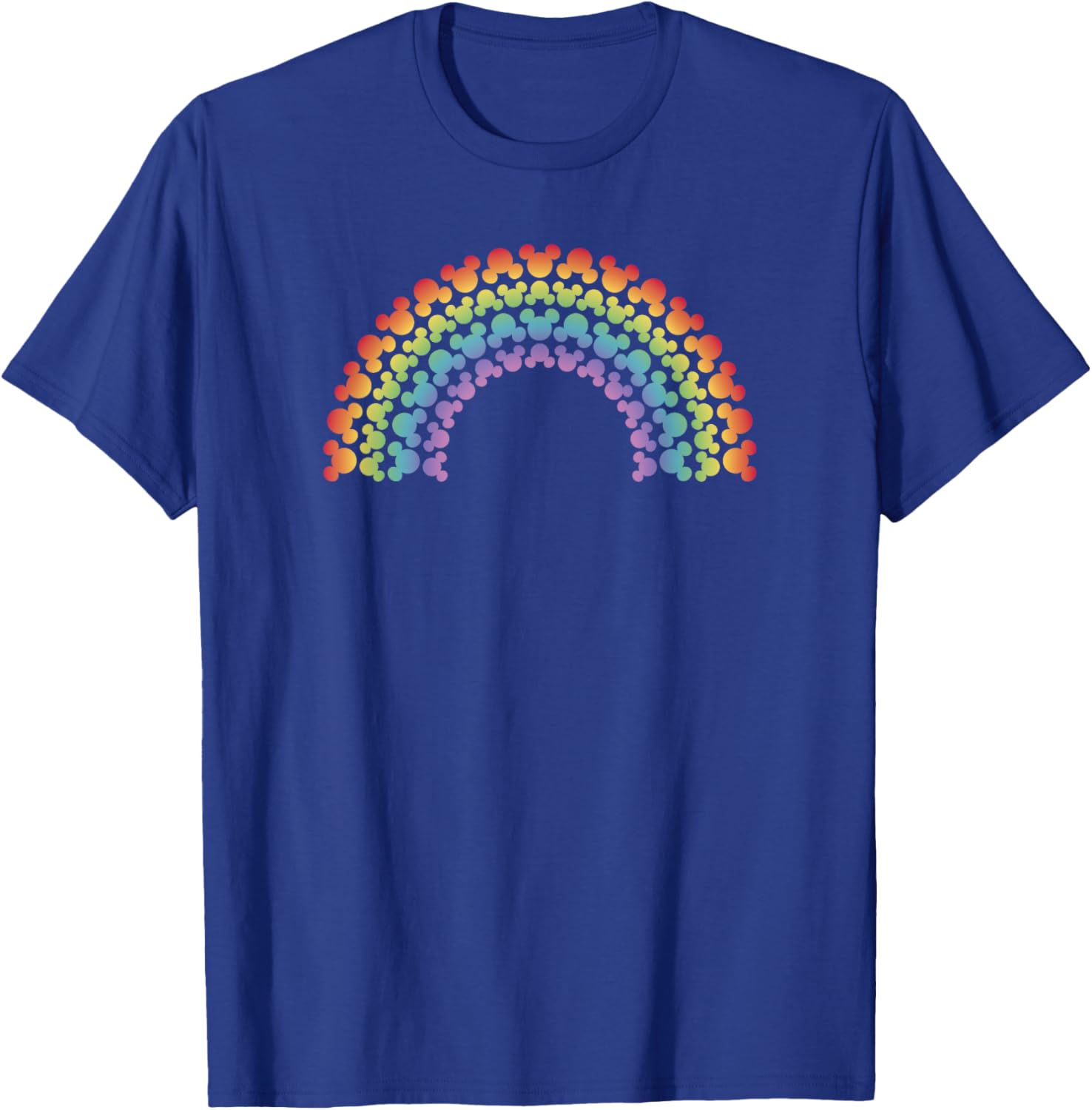Disney Mickey and Friends Mickey Silhouette Rainbow T-Shirt - T-Shirt | Royal