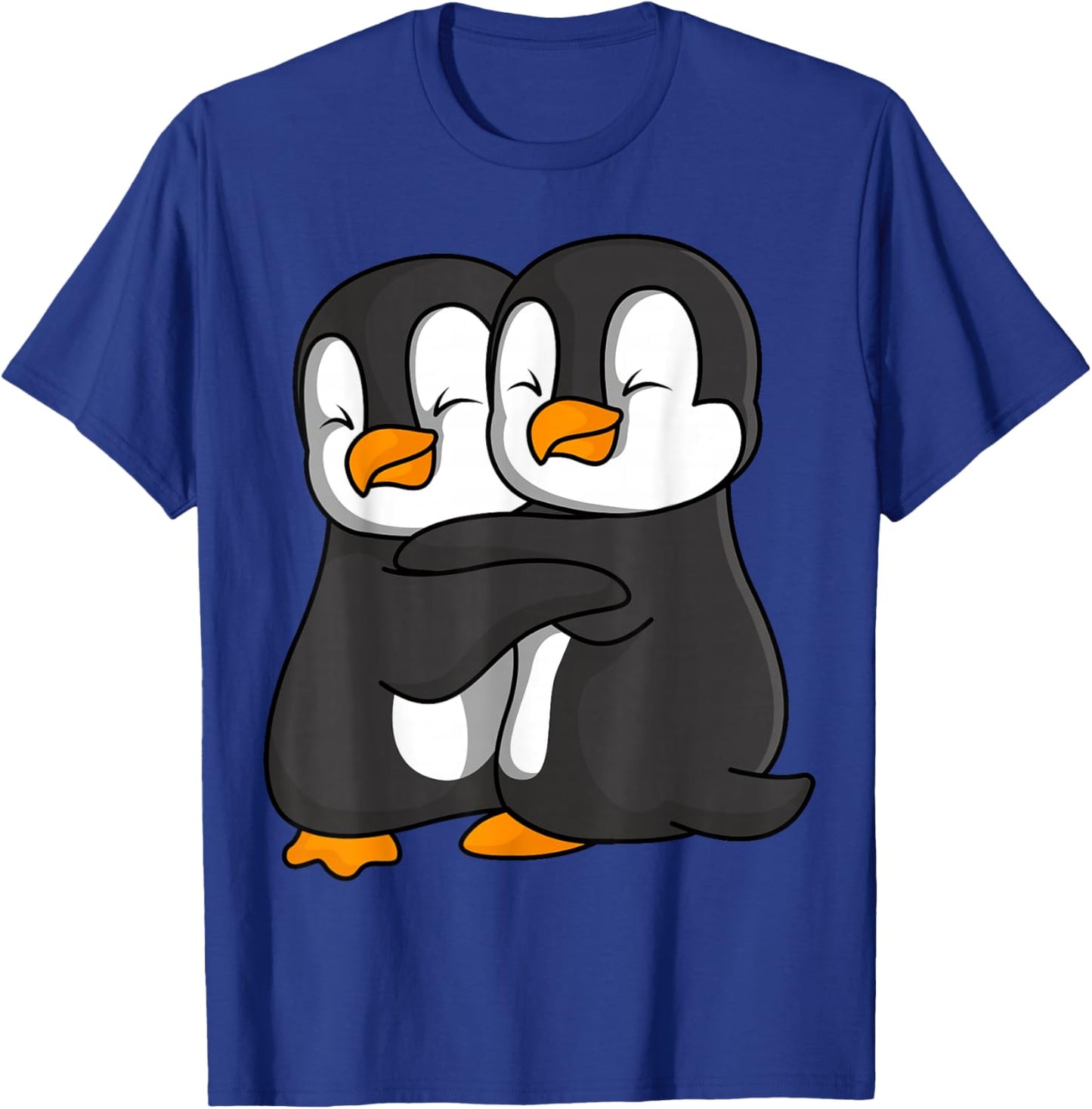 Penguin Lovers Penguin Children Girls Women T-Shirt - T-Shirt | Royal
