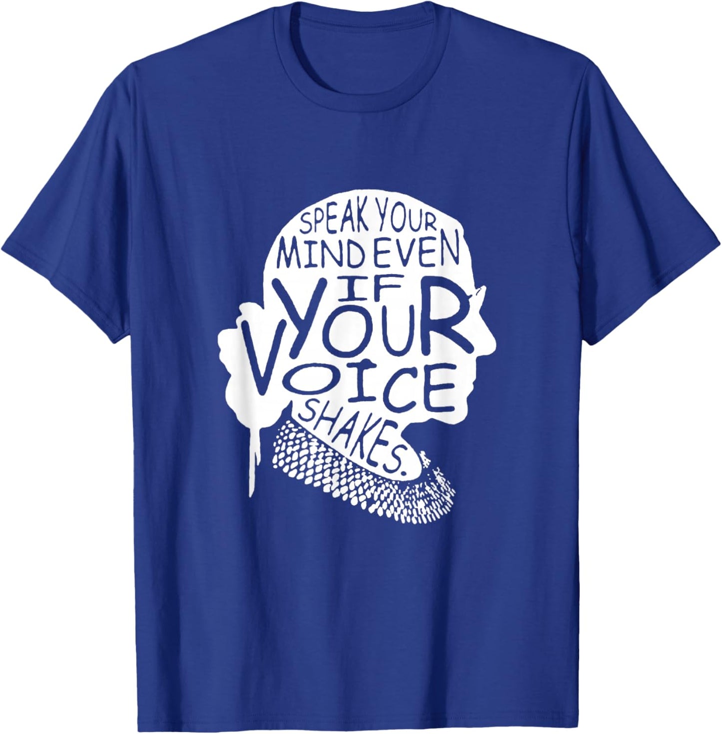 RBG Ruth Bader Ginsburg Feminist Political Gift Small T-Shirt - T-Shirt | Royal