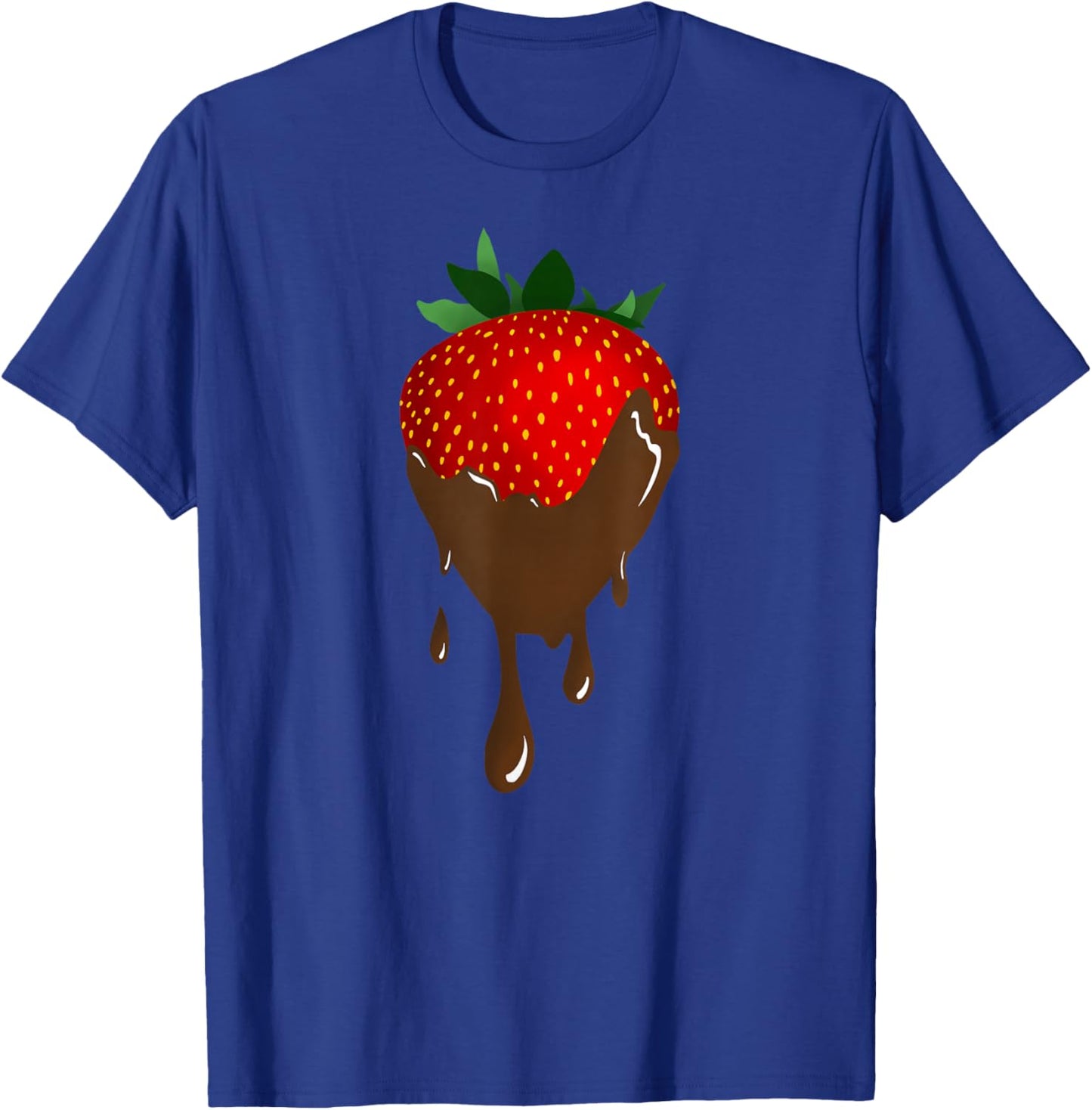 Chocolate Covered Strawberry T-Shirt - T-Shirt | Royal